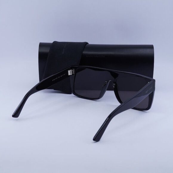 Saint Laurent Paris 🕶️ New Saint Laurent SL651 VITTI 001 Black Sunglasses Size ONE SIZE - 11 Thumbnail