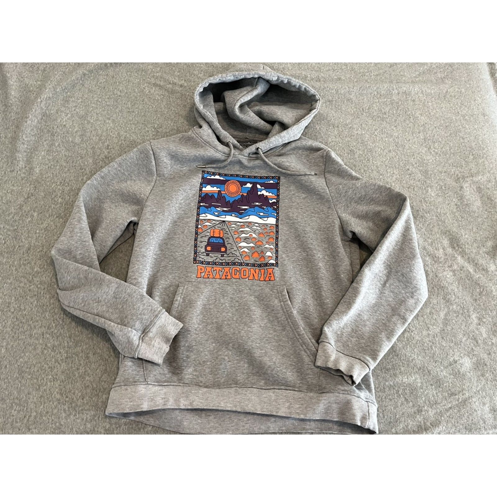 Patagonia Patagonia Hoodie Gray Medium Men Pullover Summit Road Sweatshirt Shirt Outdoor Camping 90s Mens Size US M / EU 48-50 / 2 - 2 Thumbnail