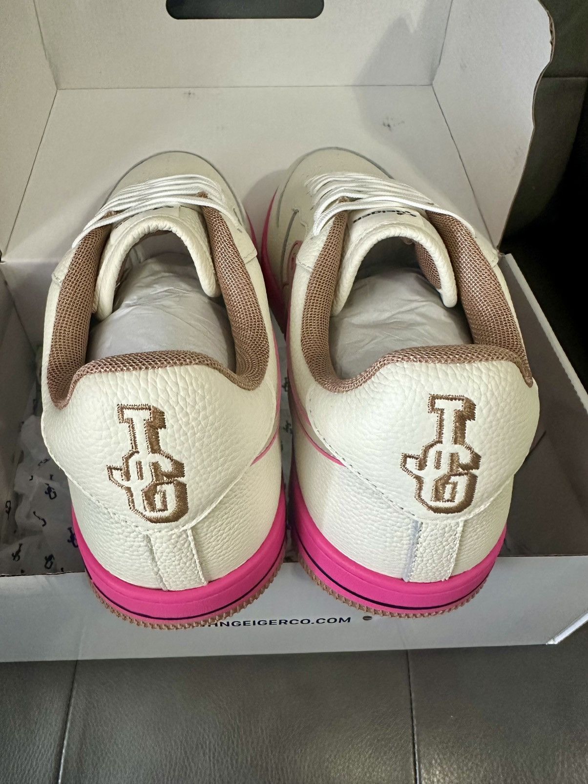 John Geiger John Geiger GF-01 size 12. DS. Off white/pink/gum Size US 12 / EU 45 - 3 Thumbnail