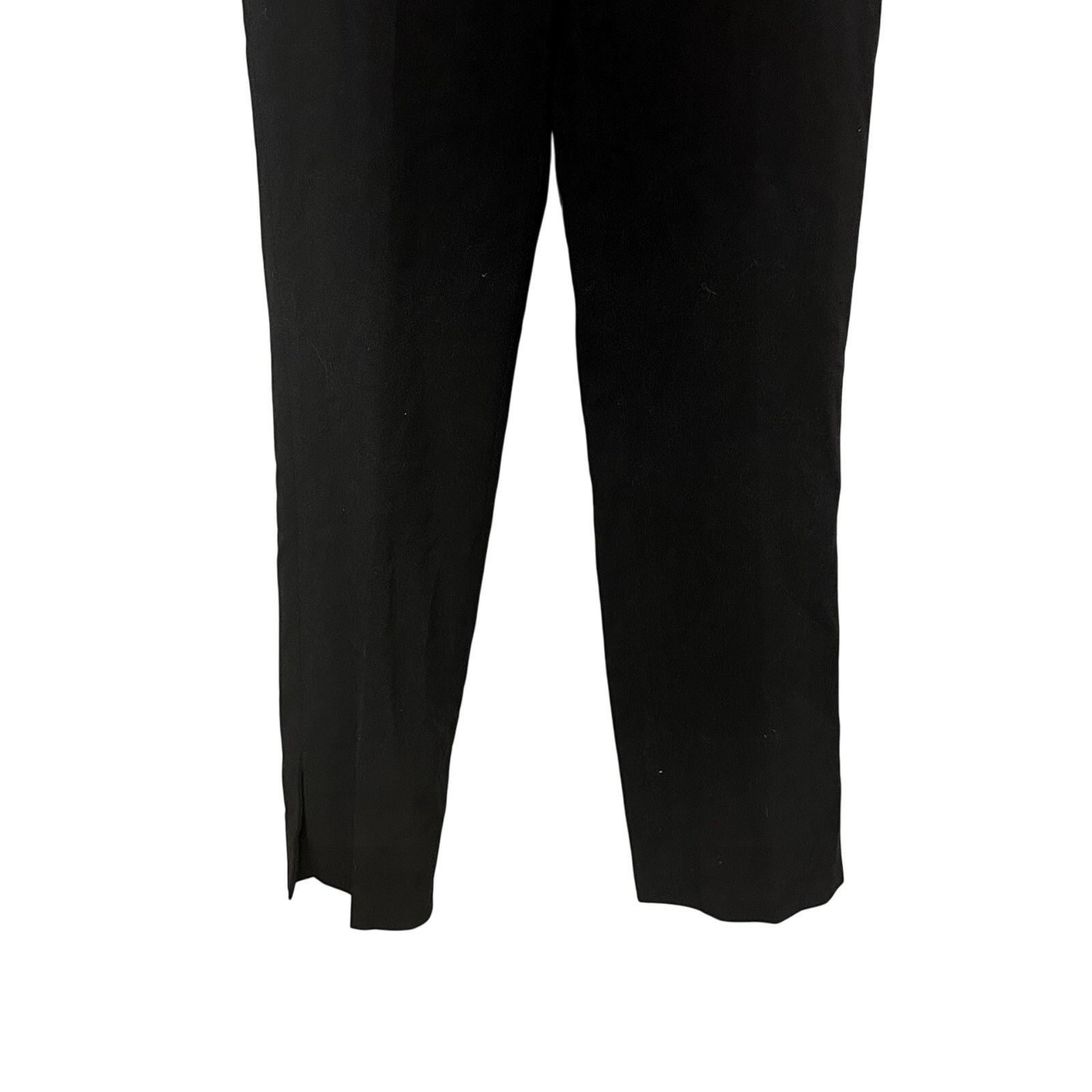 Other Halogen High Waisted Pants Ankle Slits Black Women's 2 NWOT Size 26" / US 2 / IT 38 - 4 Thumbnail