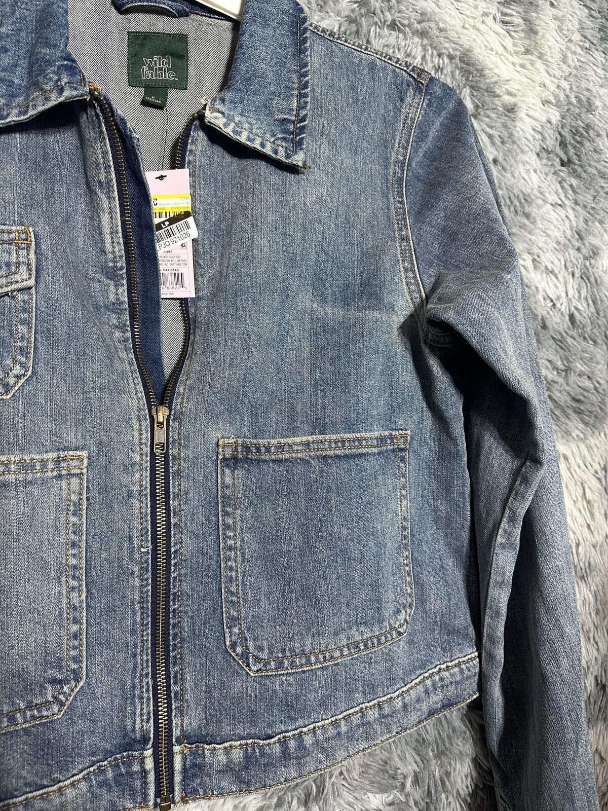 Polo Ralph Lauren Wild Fable Denim Jacket with Front Pockets and Button Detail Size M / US 6-8 / IT 42-44 - 5 Thumbnail