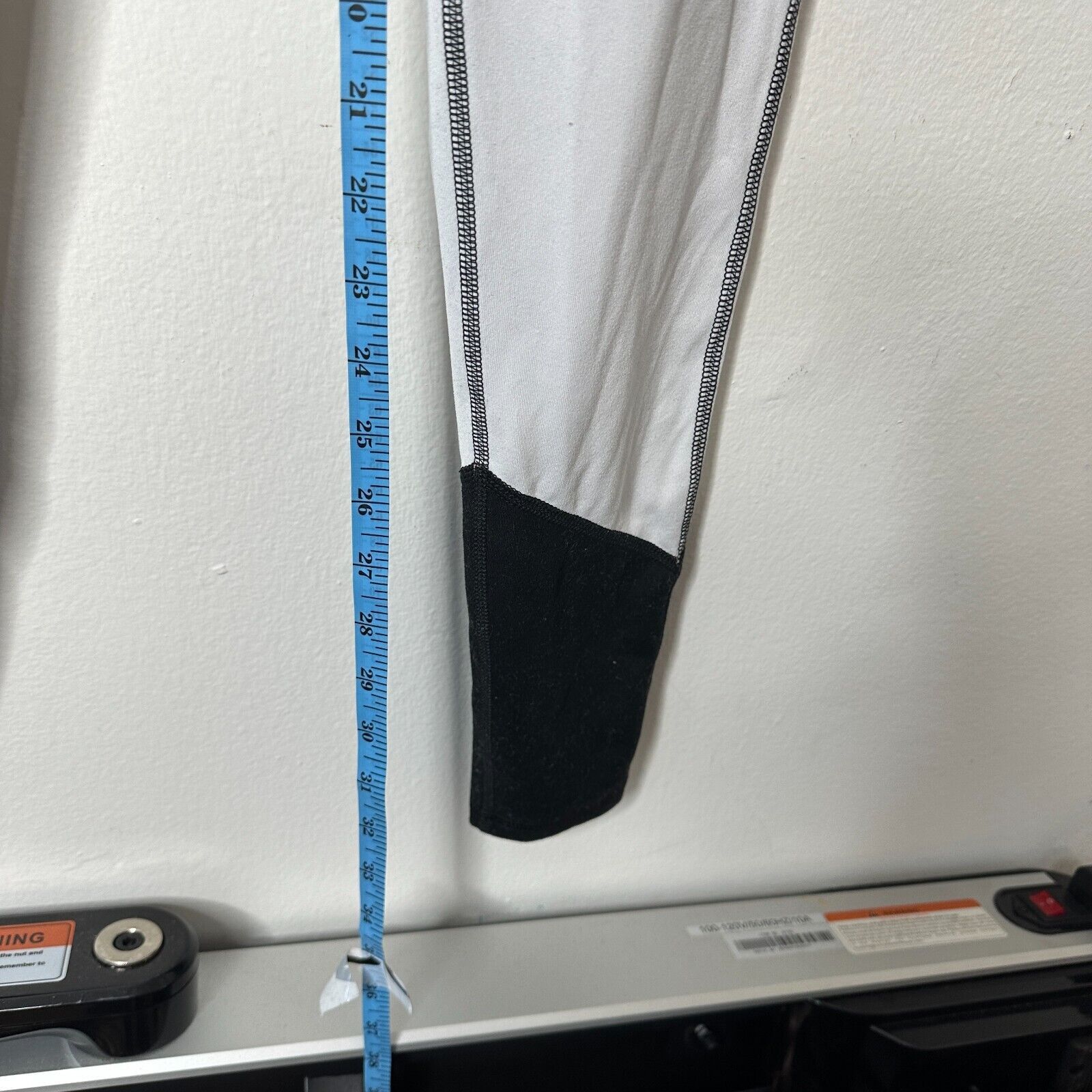 Champion Champion Duo dry+ Black White Leggings Mid Rise Yoga Pant S Size 27" / US 4 / IT 40 - 7 Thumbnail