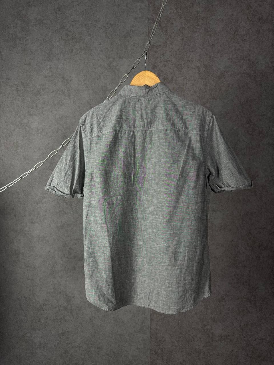 Allsaints Allsaints designer logo linen cotton shirt Size US S / EU 44-46 / 1 - 6 Thumbnail