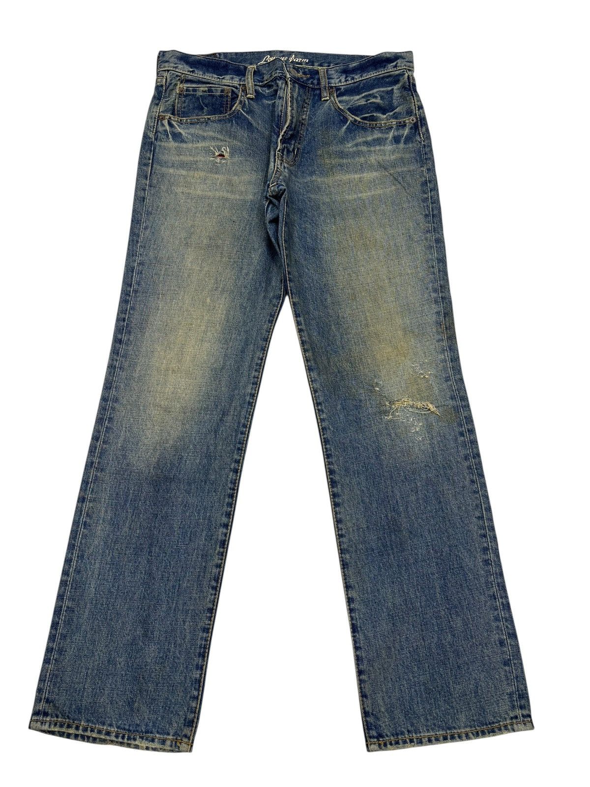 Kapital Vintage Lowrys Farm Rusty Denim Jeans Size US 34 / EU 50 - 1 Thumbnail