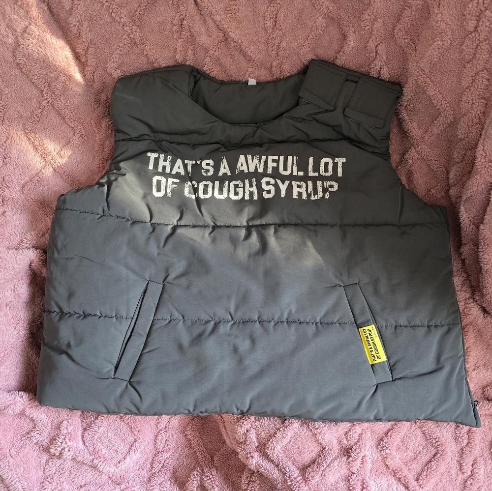 Designer That’s An Awful Lot of Cough Syrup Military-Style Puffer Size US M / EU 48-50 / 2 - 1 Thumbnail