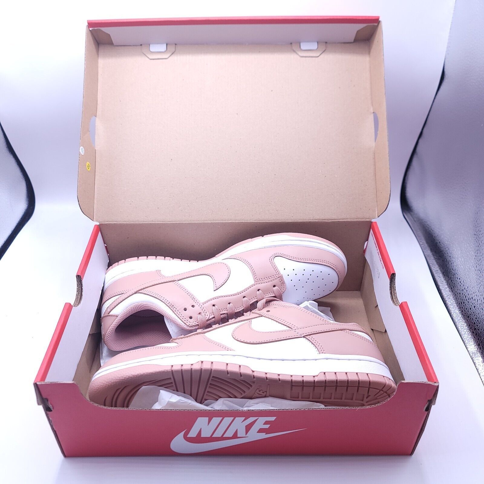 Nike Nike Dunk Low Shoe Womens Size 11.5 DD1503-118 Rose Whisper Size US 11.5 / IT 41.5 - 11 Thumbnail