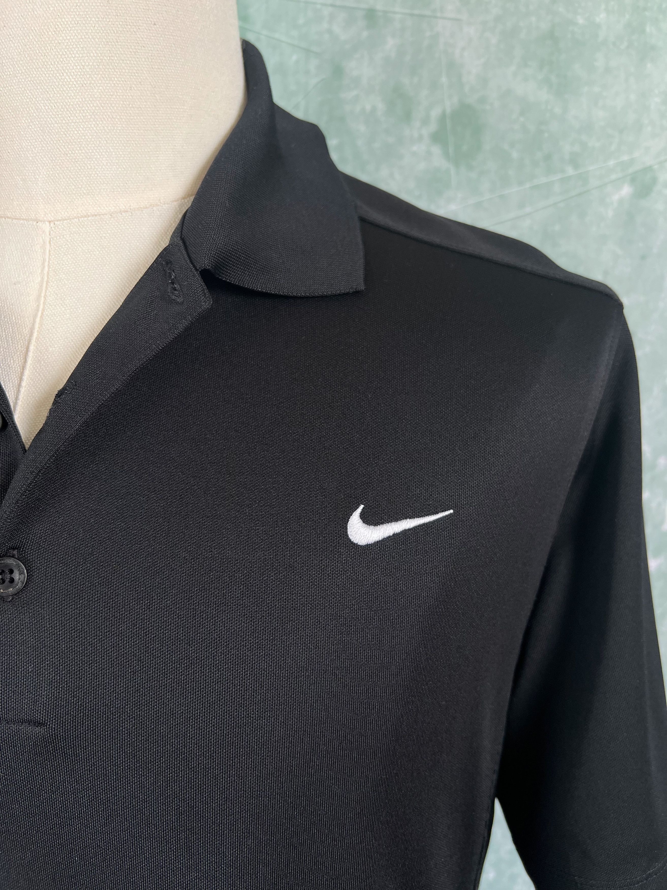 Nike Nike Golf Dri-FIT Black Performance Polo Shirt – Size M Size US M / EU 48-50 / 2 - 2 Thumbnail