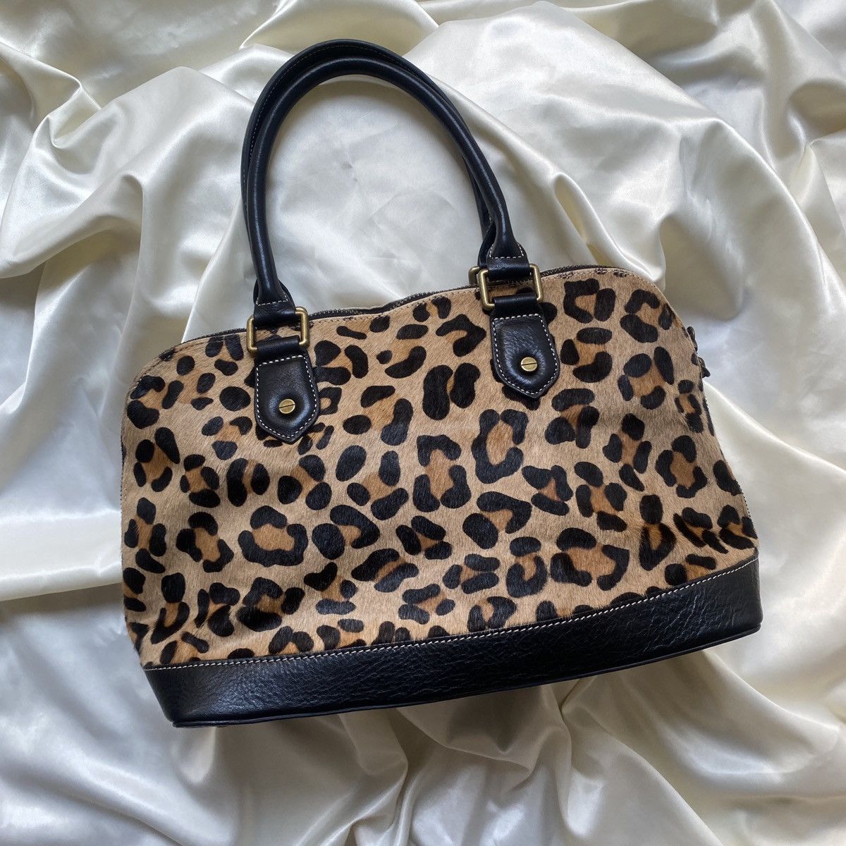 Vintage Vintage leopard shoulder bag Size ONE SIZE - 4 Thumbnail