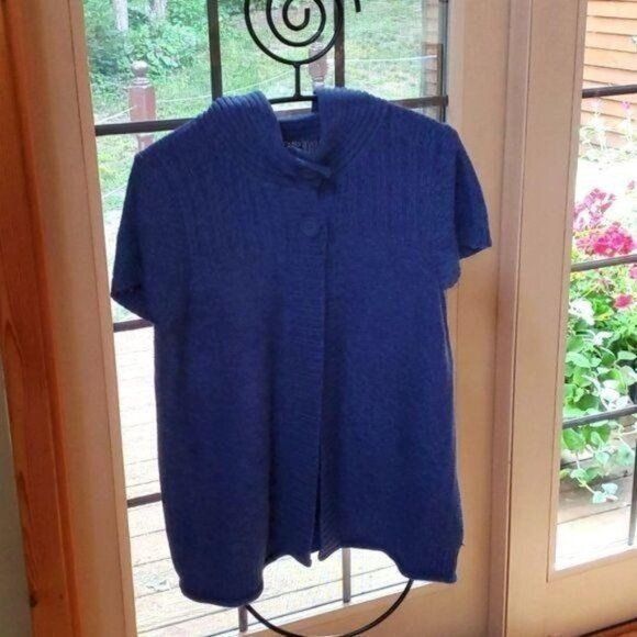 Izod Izod Knitted Split Button Collared Sz. M Short Sleeve Sz. M Size M / US 6-8 / IT 42-44 - 1 Thumbnail