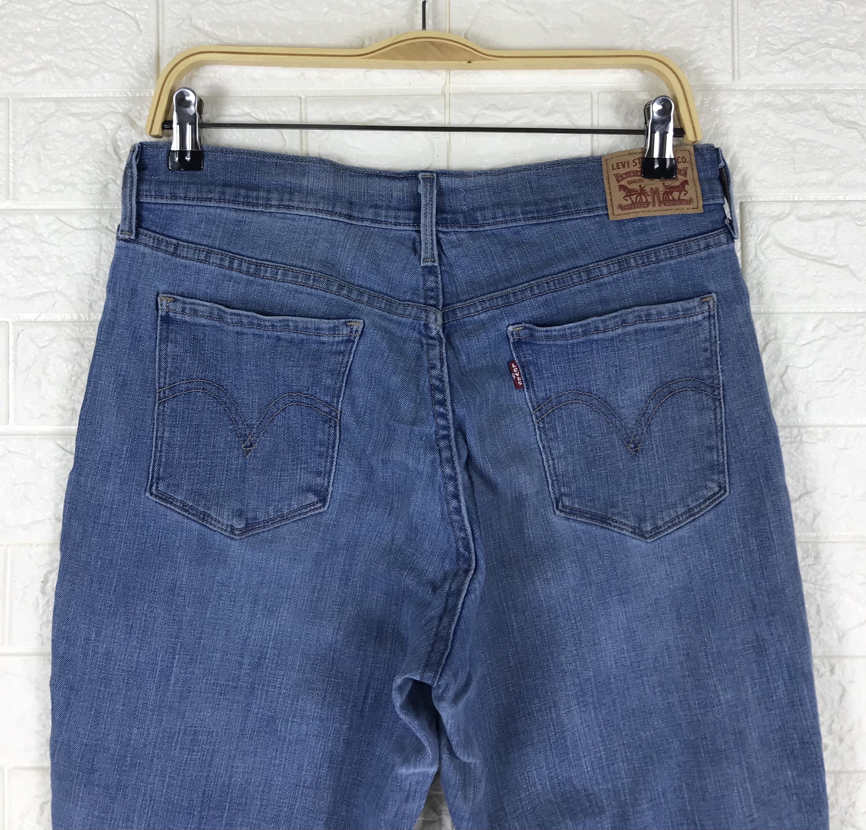 Levi's Vintage Levi's 505 Straight Cut Blue Wash Jeans Size 30" / US 8 / IT 44 - 6 Thumbnail