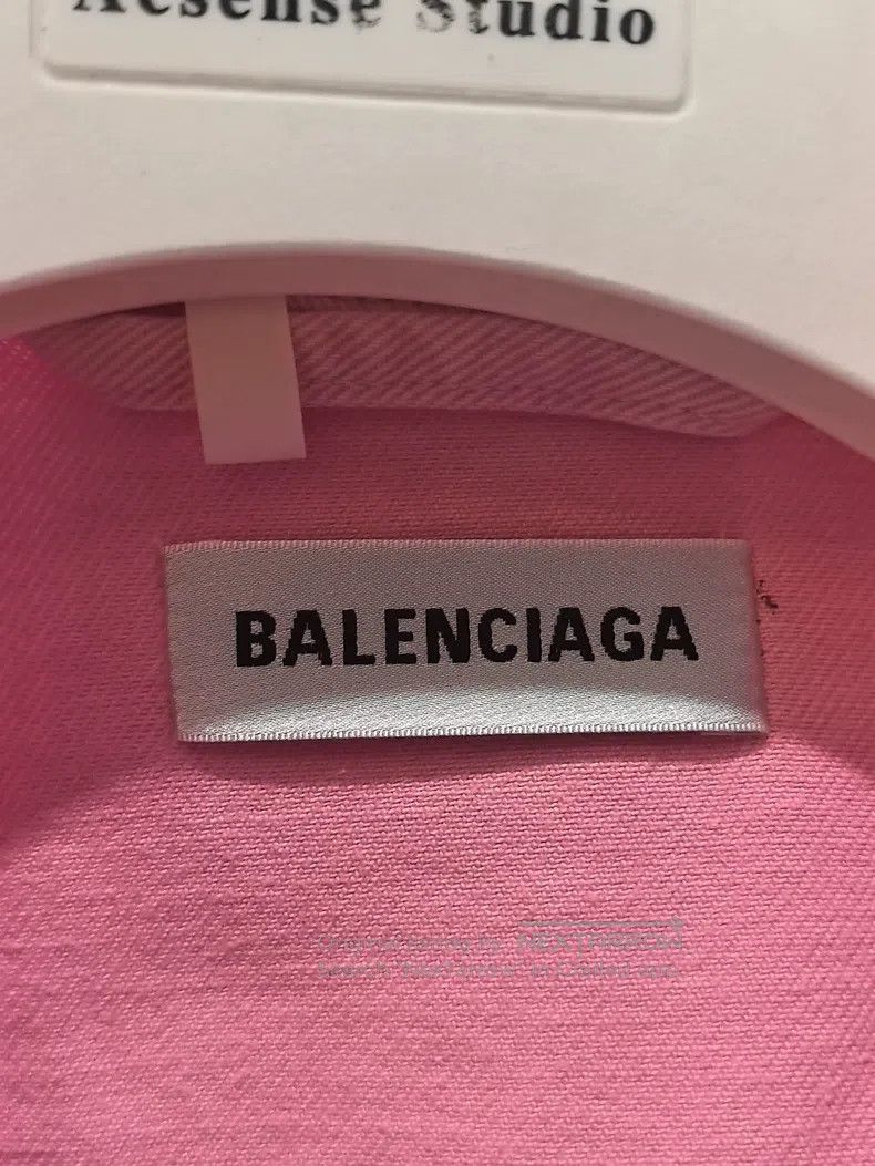 Balenciaga Balenciaga denim jacket Size XXS / US 00 / IT 34 - 2 Thumbnail