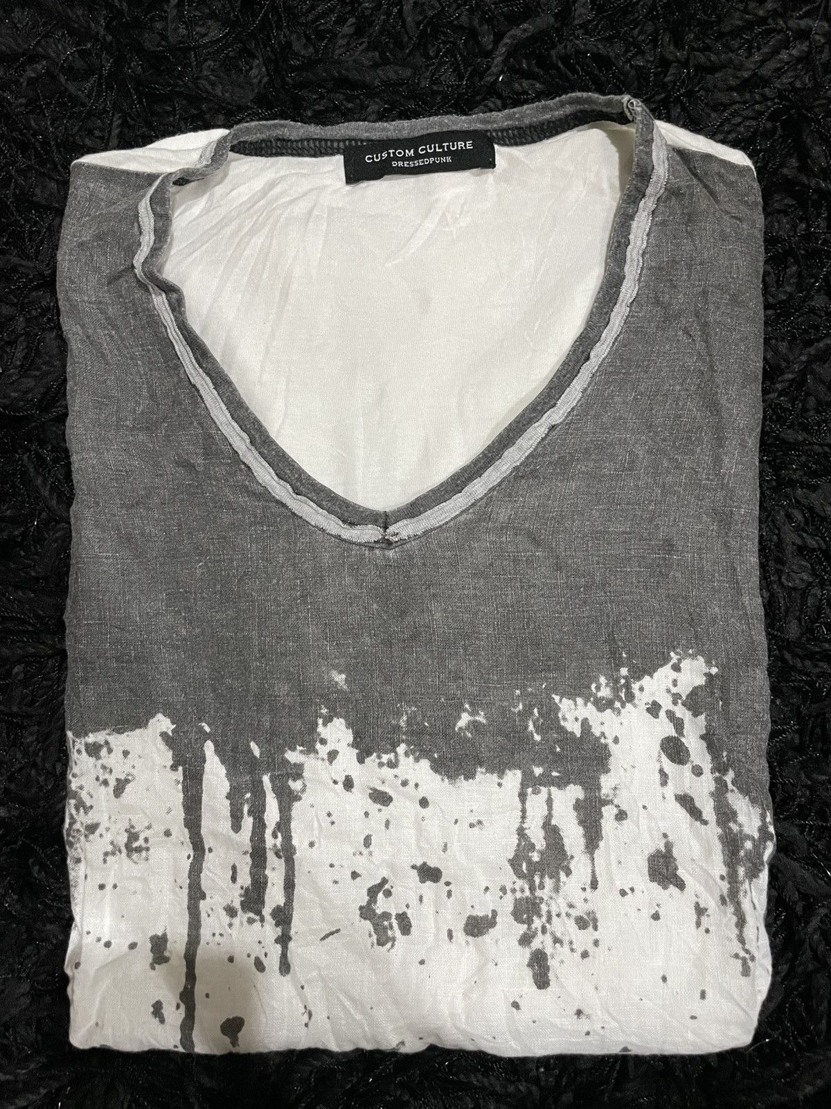 DRESSEDUNDRESSED Custom Culture Designer Dressed punk bondage shirt linen Size US M / EU 48-50 / 2 - 2 Thumbnail