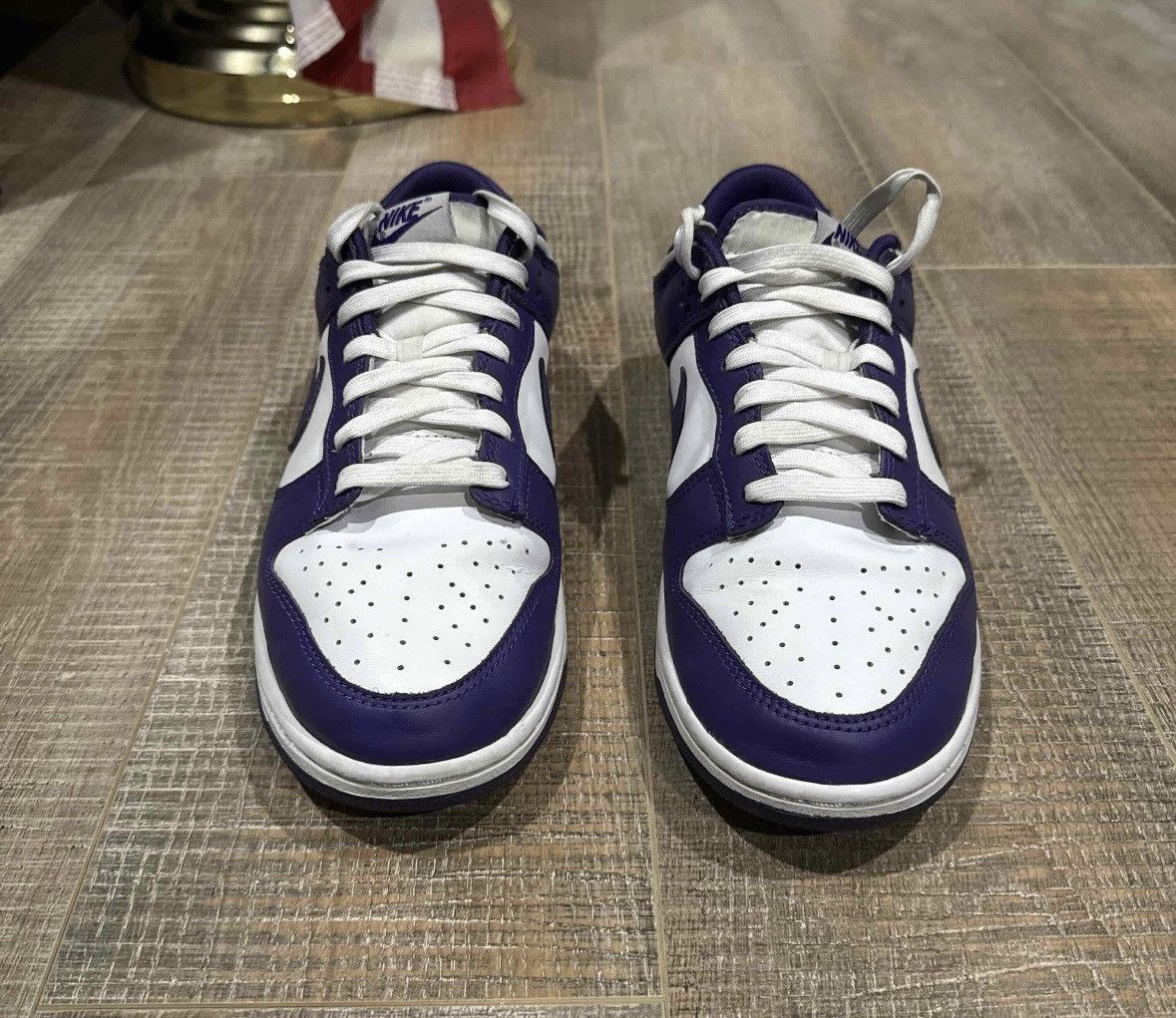 Nike Nike Dunk Low - Court/Championship Purple - 9.5 M Size US 9.5 / EU 42-43 - 10 Thumbnail