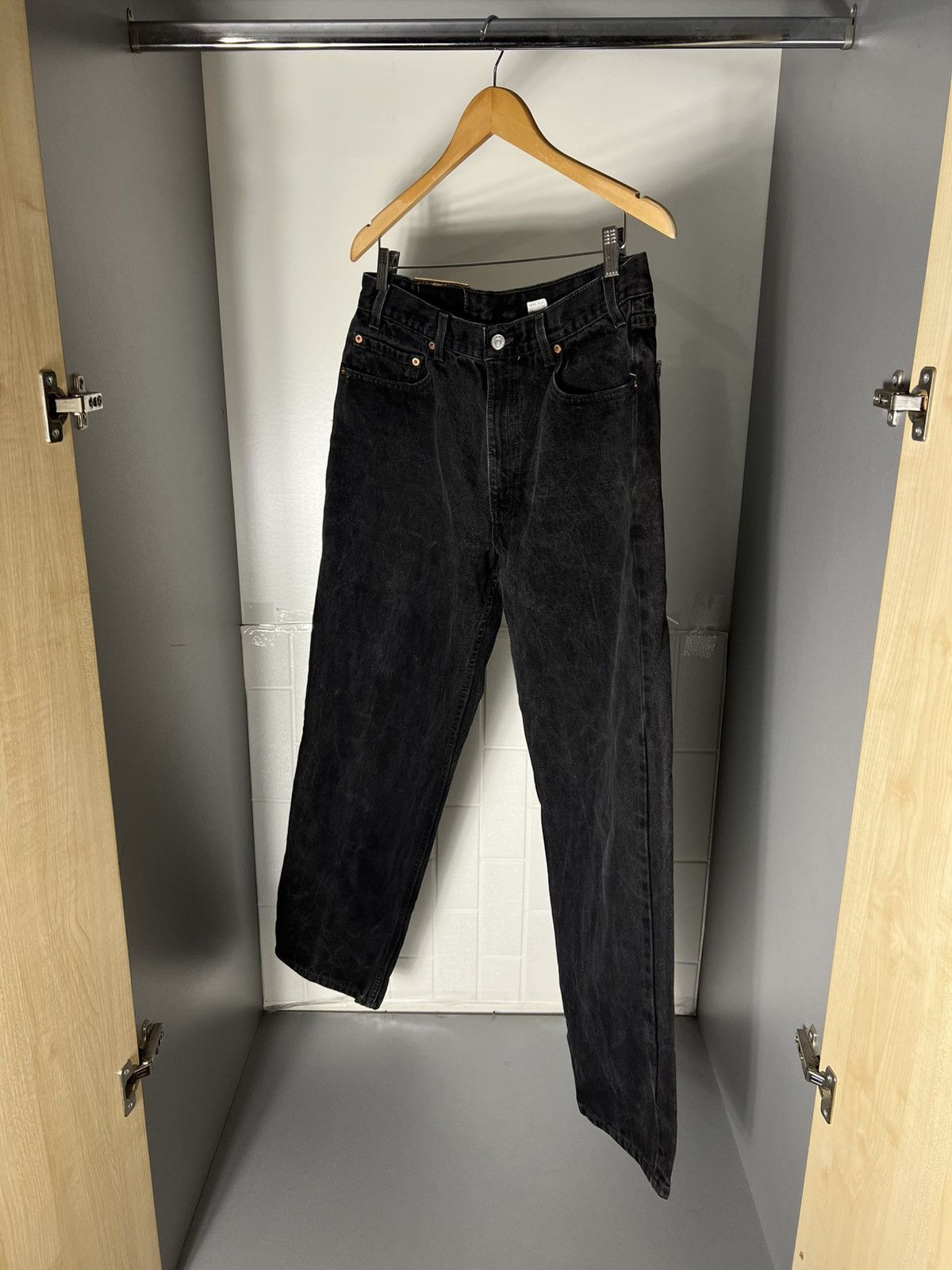 Levi's Vintage Clothing VINTAGE LEVIS 550 MADE IN USA DENIM JEANS RETRO CASUAL 90s Size US 36 / EU 52 - 4 Thumbnail