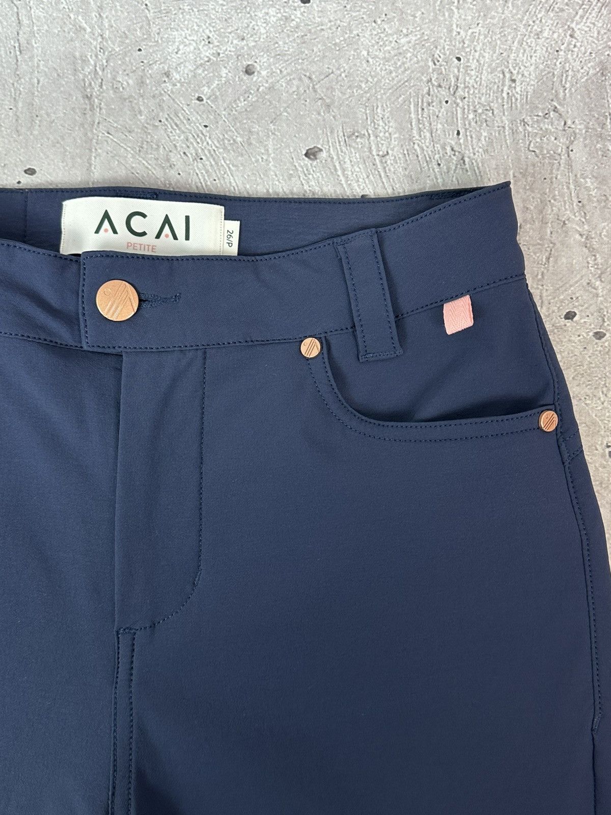 Other Acai Max Stretch Skinny Blue Women’s Outdoor Nylon Trousers Size 26" / US 2 / IT 38 - 5 Thumbnail