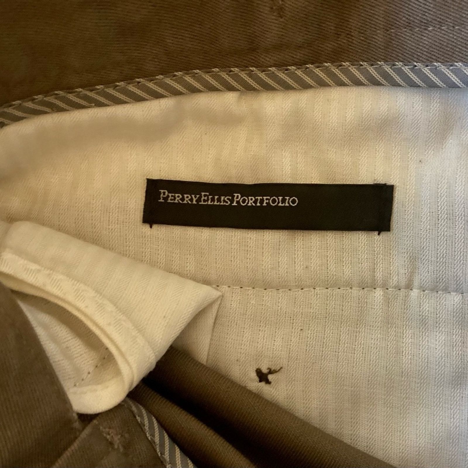 Perry Ellis Perry Ellis Portfolio Khaki Pant, 38x32 Size US 38 / EU 54 - 4 Thumbnail