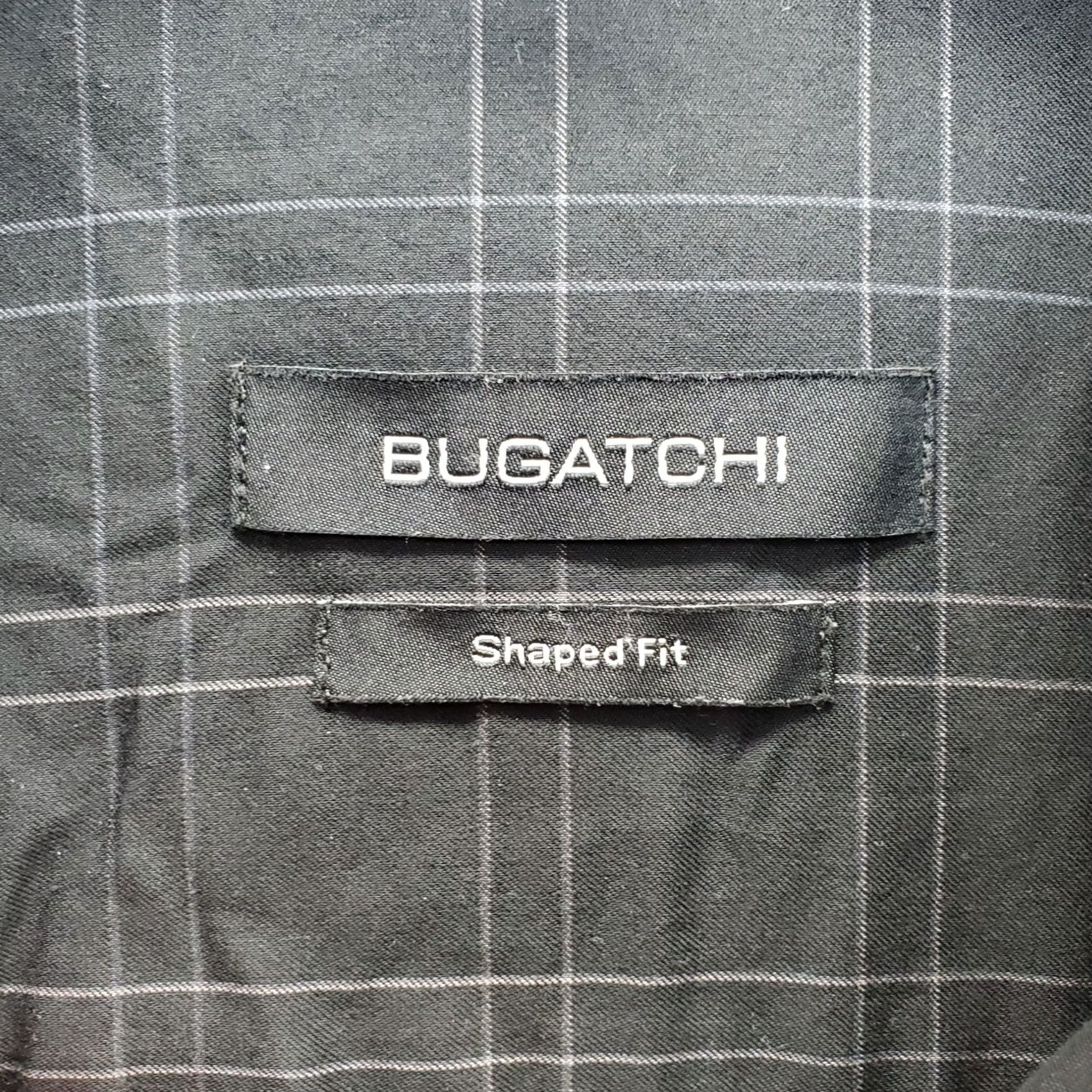 BUGATCHI Bugatchi Mens Shirt L Multi Check Casual Long Sleeve Button Up Shirt Size US L / EU 52-54 / 3 - 5 Thumbnail