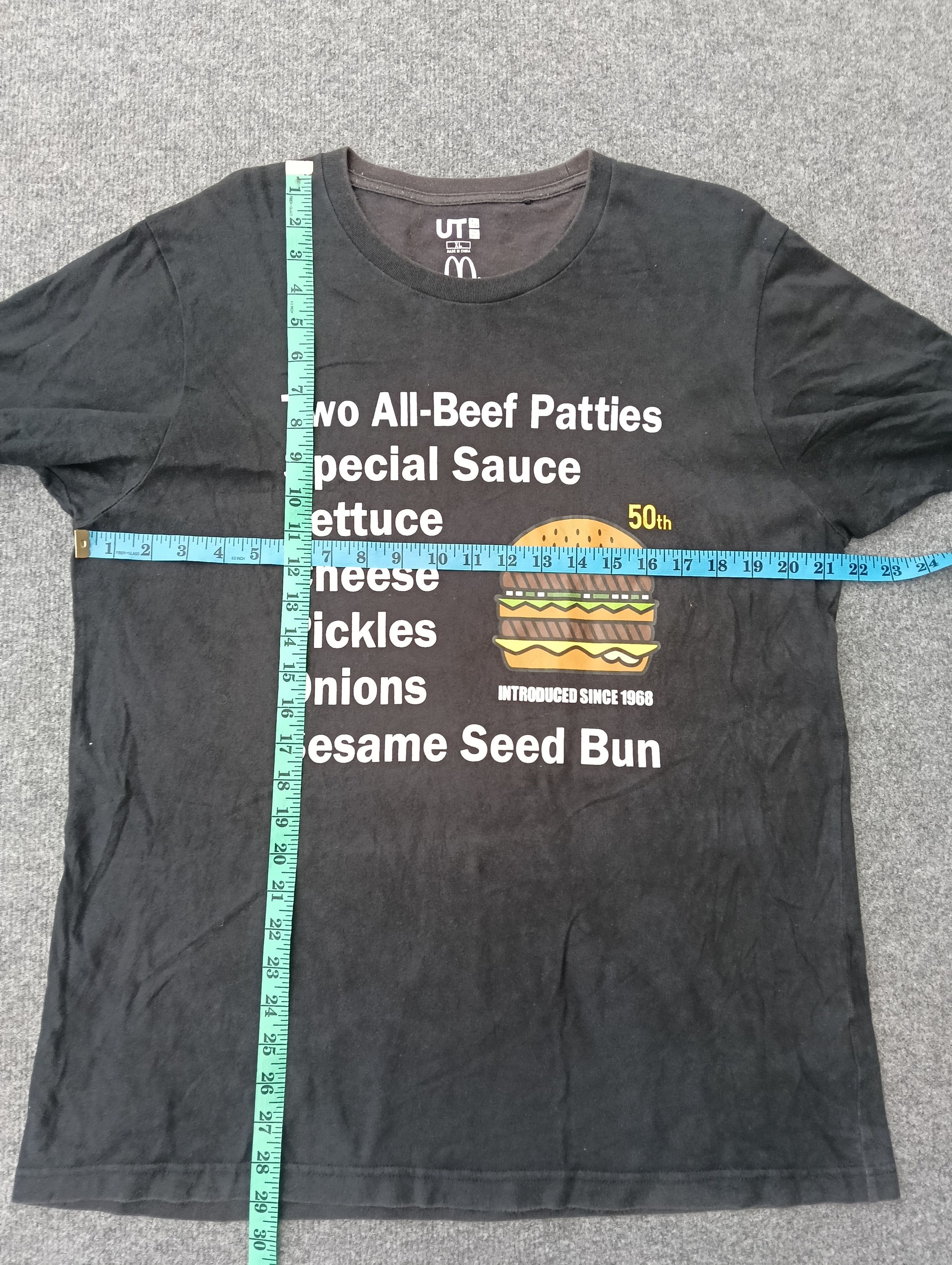 Undercover × Uniqlo Menu McDonalds x Uniqlo faded black tees. Size US L / EU 52-54 / 3 - 3 Thumbnail
