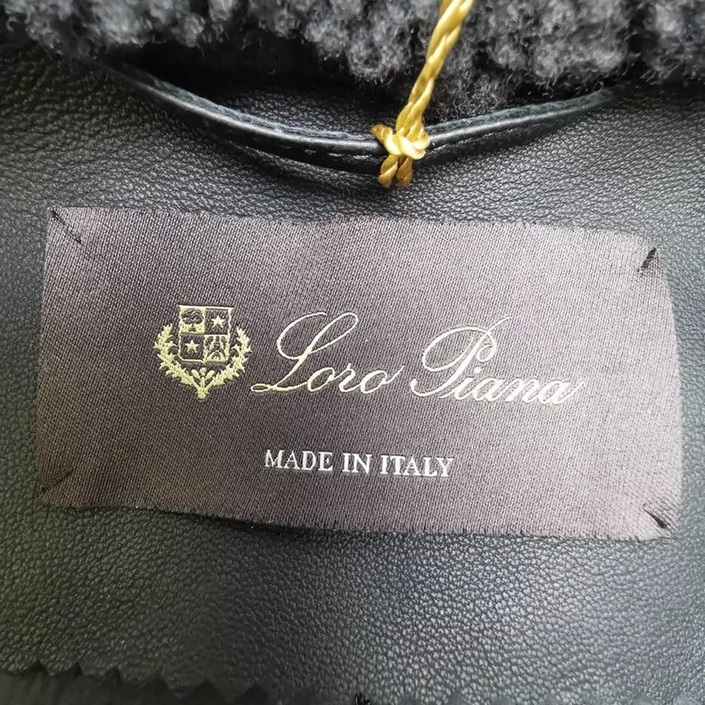 Loro Piana LORO PIANA Black lamb fur coat Size M / US 6-8 / IT 42-44 - 3 Thumbnail