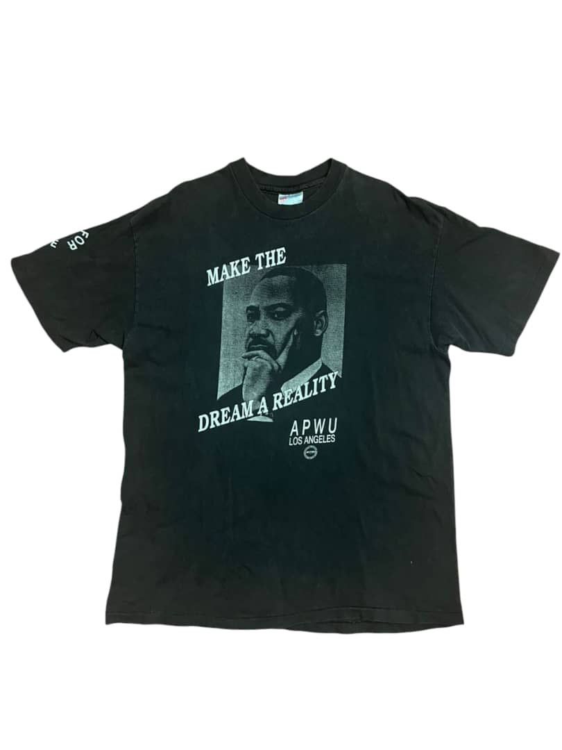 Hanes Vintage Martin Luther King APWU Tee Size US L / EU 52-54 / 3 - 1 Thumbnail