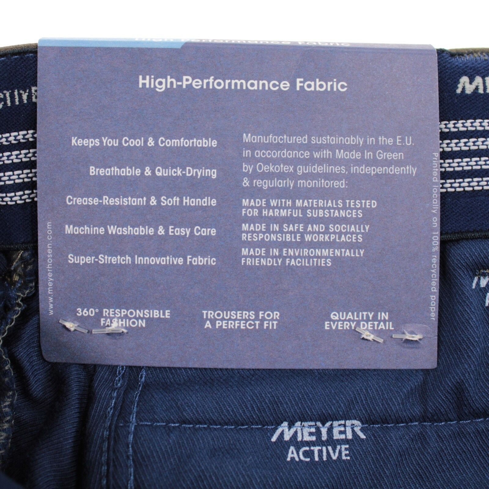 Other Meyer New with tags Chino Size 34 US In Green Size US 34 / EU 50 - 6 Thumbnail
