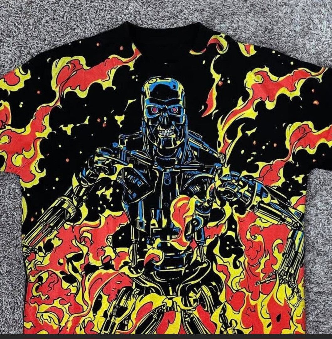 Other Tillys technique terminator endoskeleton shirt Size US XL / EU 56 / 4 - 1 Preview