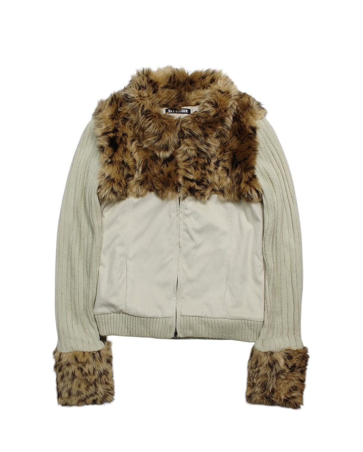 Hysteric Glamour 2000S SKY BOMBER LEOPARD FUR KNITWEAR Size M / US 6-8 / IT 42-44 - 1 Thumbnail