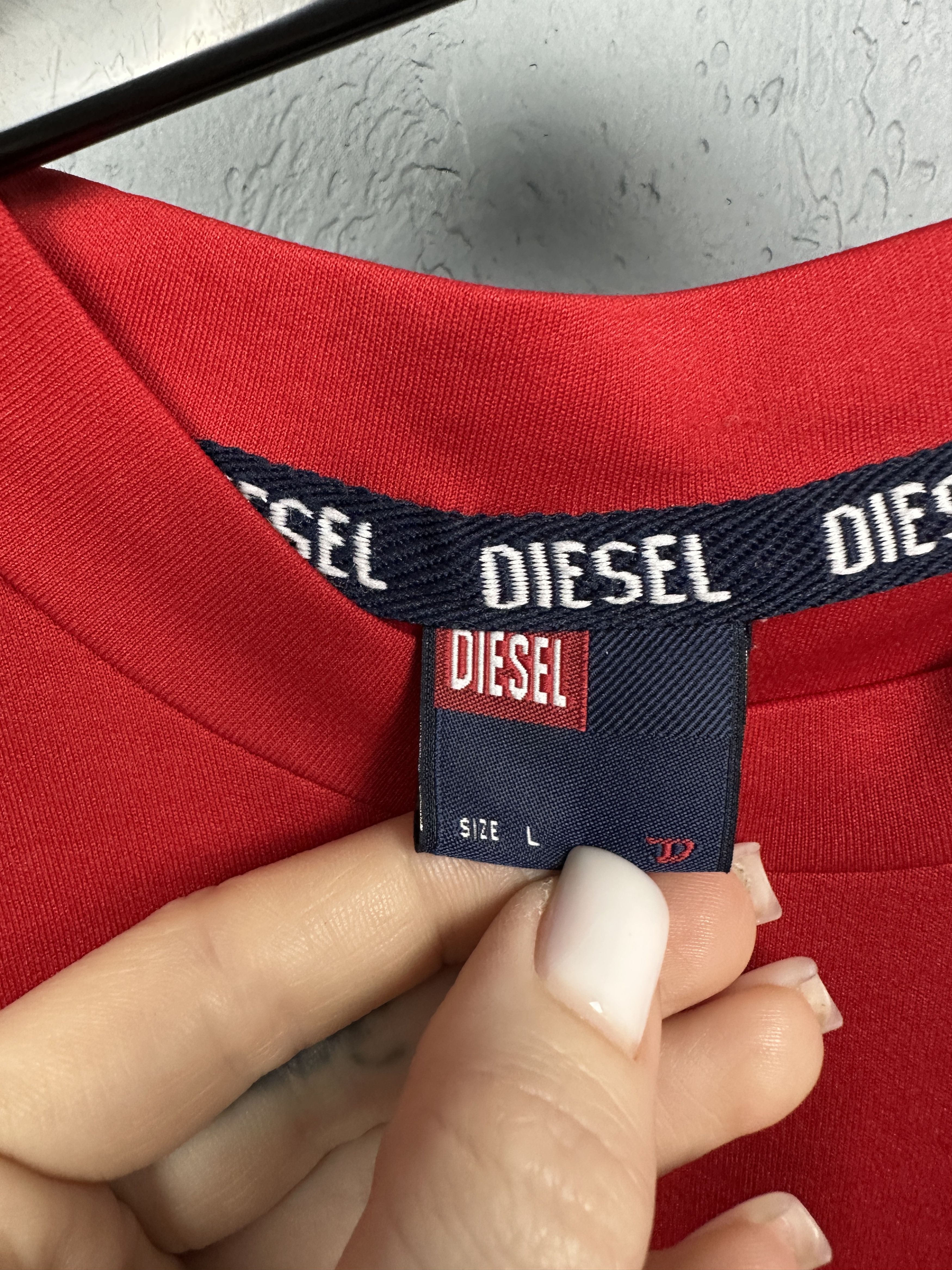 Diesel Diesel D.I.T. 90s Vintage Mens T-Shirt Size US L / EU 52-54 / 3 - 4 Thumbnail