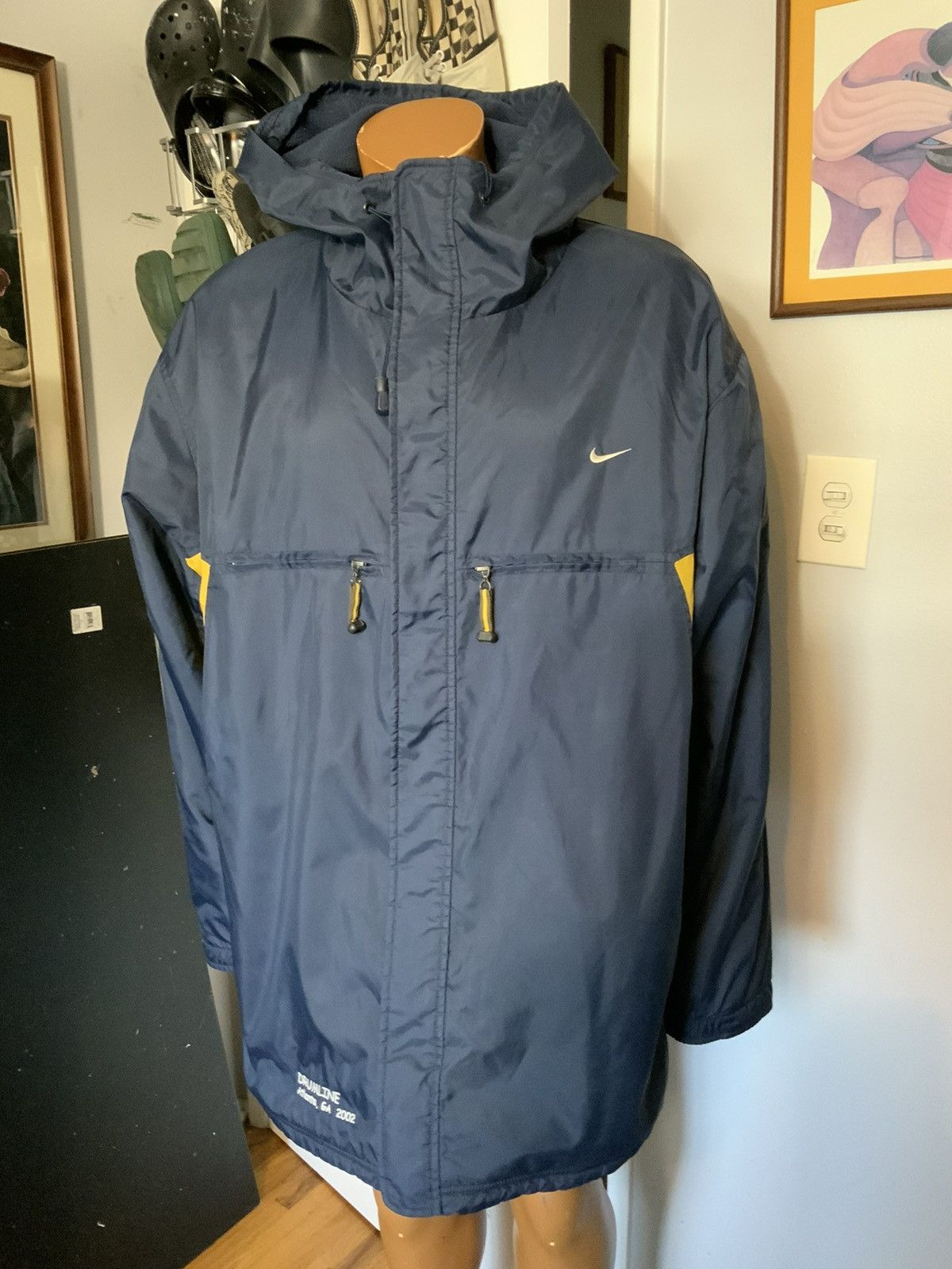 Nike × Vintage Nike 2002 Drumline Movie Nick Cannon Cast Crew Parka Jacket Size US XXL / EU 58 / 5 - 10 Thumbnail