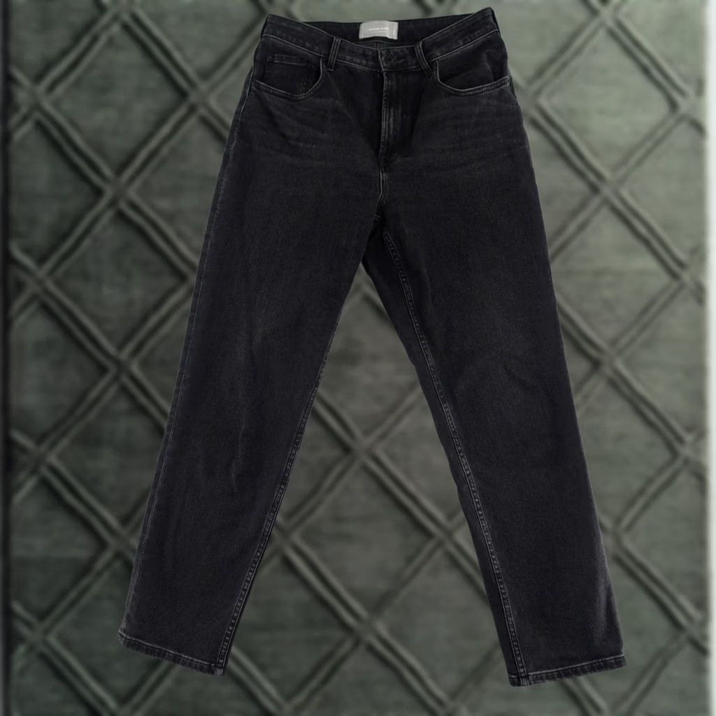 Everlane Everlane Womens Jeans Black Size 30 Tapered Curvy Cheeky Size 30" / US 8 / IT 44 - 1 Thumbnail