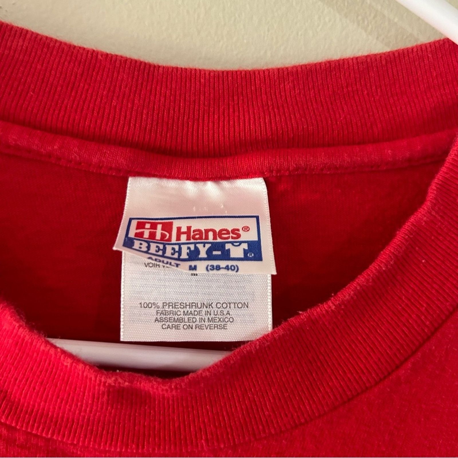 Hanes Vintage 1998 Memphis Redbirds Baseball Shirt Size US M / EU 48-50 / 2 - 3 Thumbnail