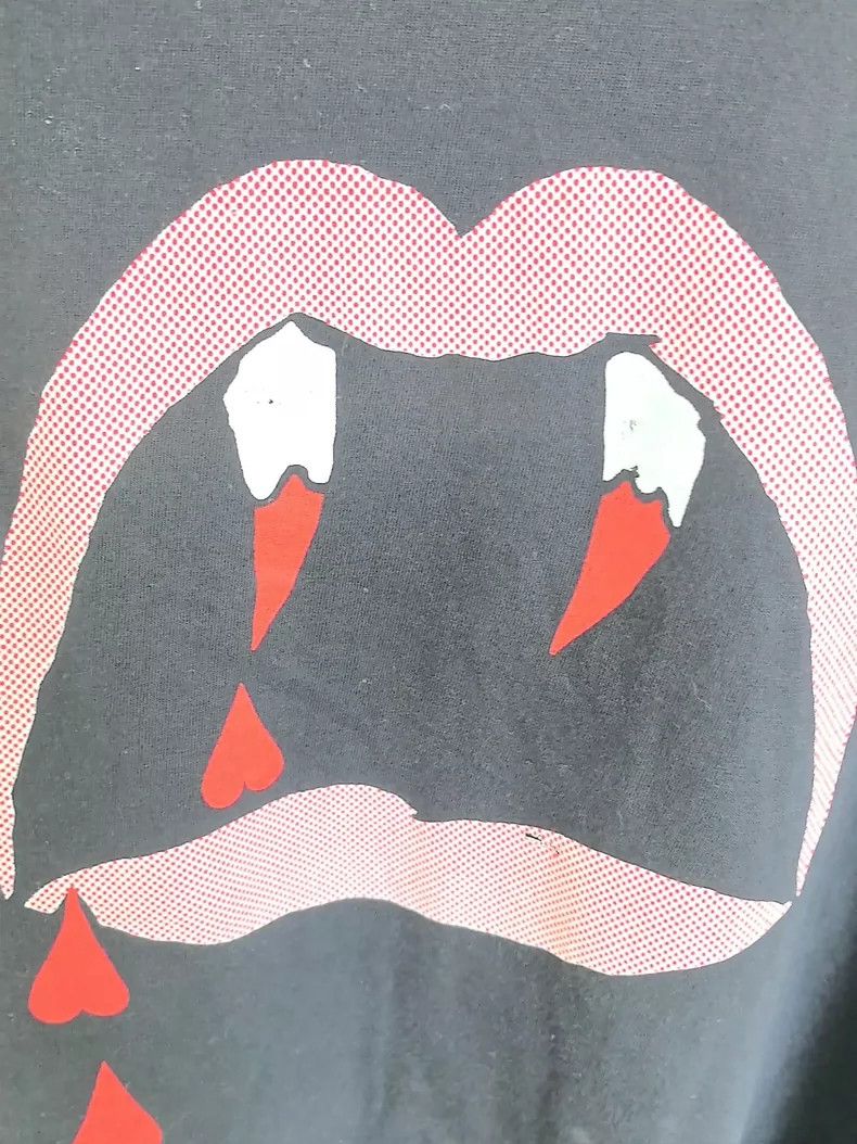 Saint Laurent Paris Saint laurent paris Blood Teeth Short Sleeve 2506-Nextarrow Size US XS / EU 42 / 0 - 5 Thumbnail