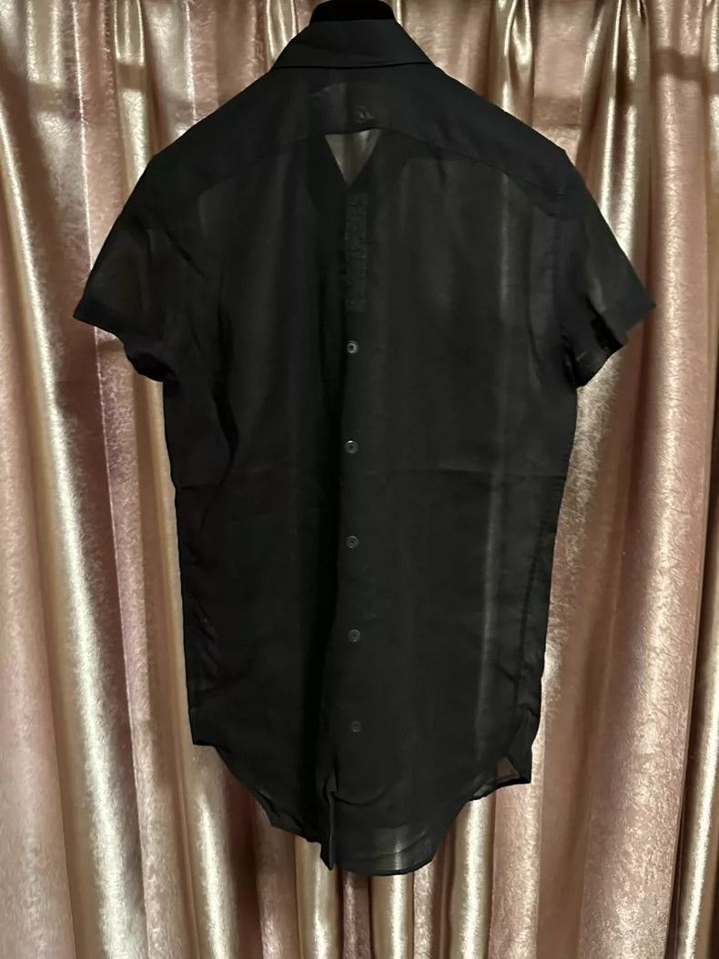 Rick Owens Rick Owens V-neck Sheer Shirt Size 48- Size US L / EU 52-54 / 3 - 3 Thumbnail