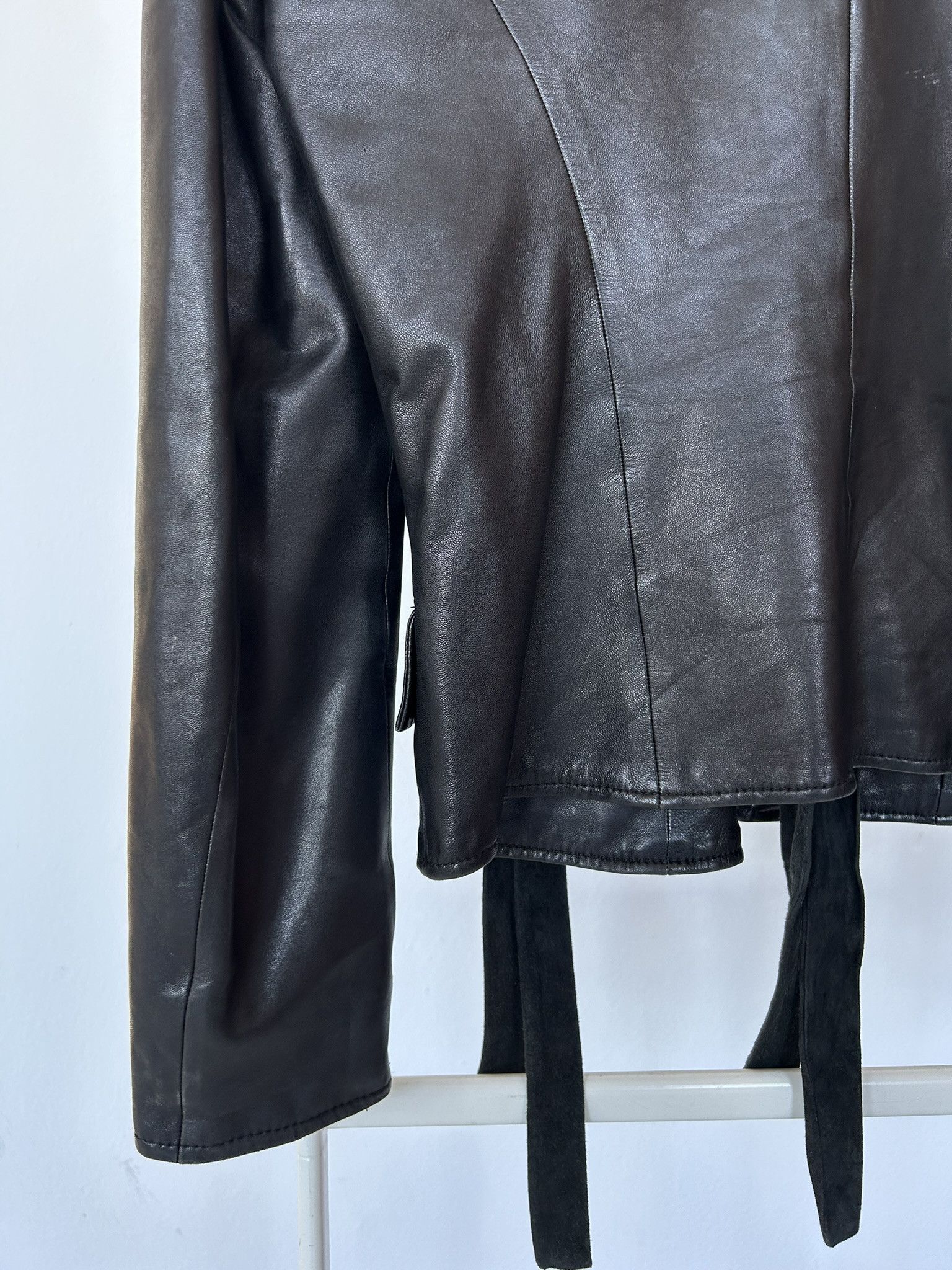 Yves Saint Laurent YSL Rive Gauche Tom Ford era leather jacket Size M / US 6-8 / IT 42-44 - 10 Thumbnail