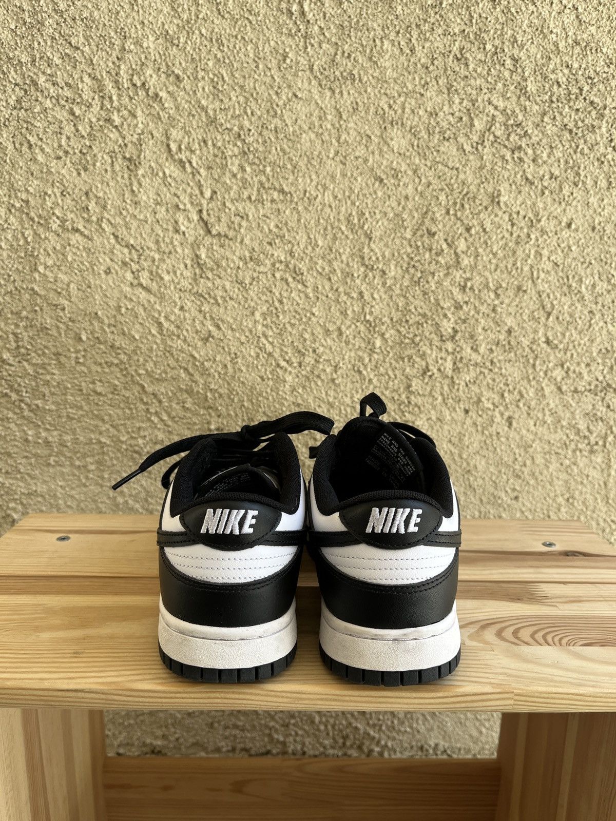 Nike Nike Dunk Low Retro White Black Panda Mens6.5 Size US 6.5 / EU 39-40 - 4 Thumbnail