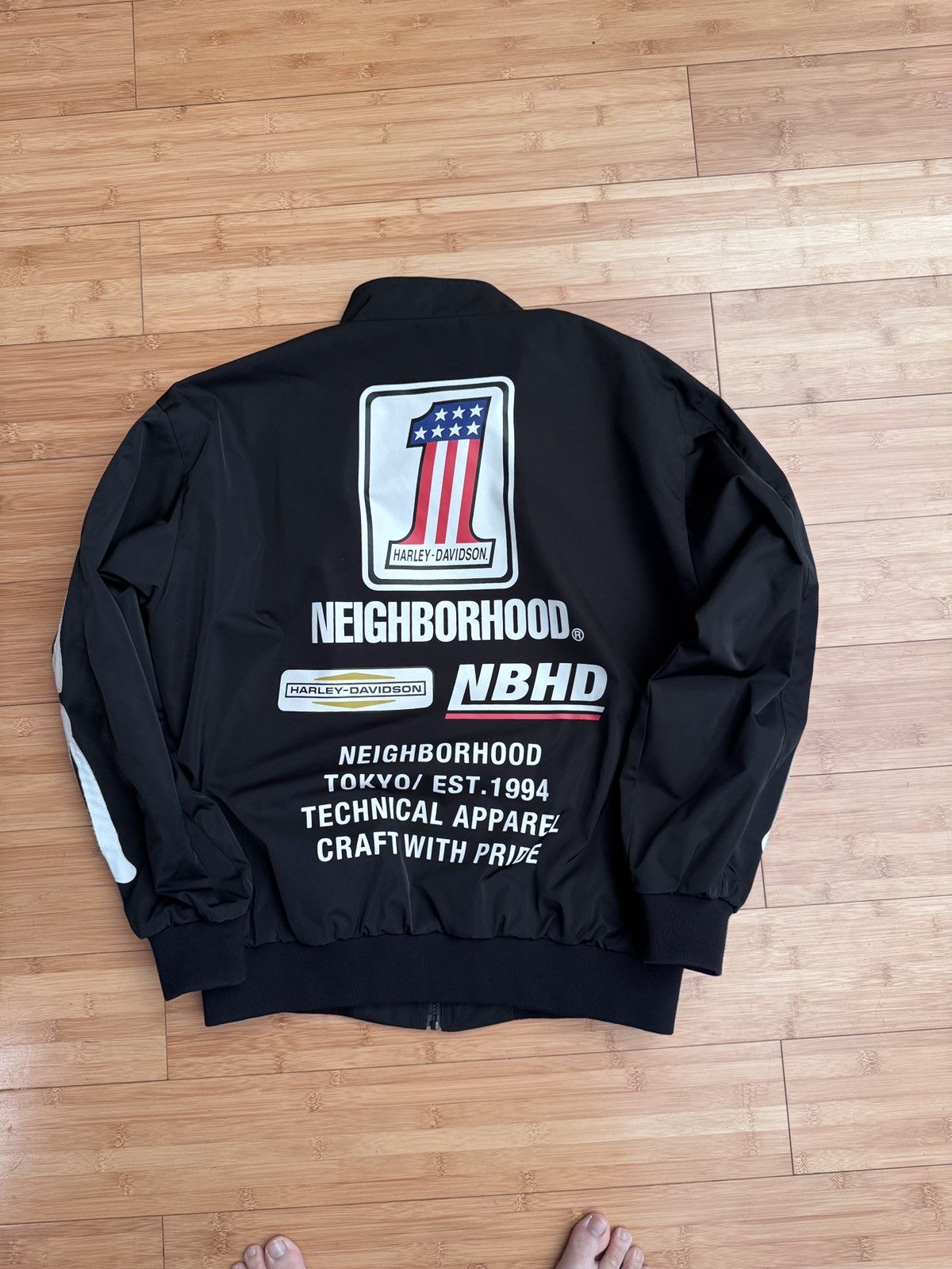 Harley Davidson × Neighborhood Neighborhood x harley davidson skeleton riders jacket Size US L / EU 52-54 / 3 - 2 Thumbnail