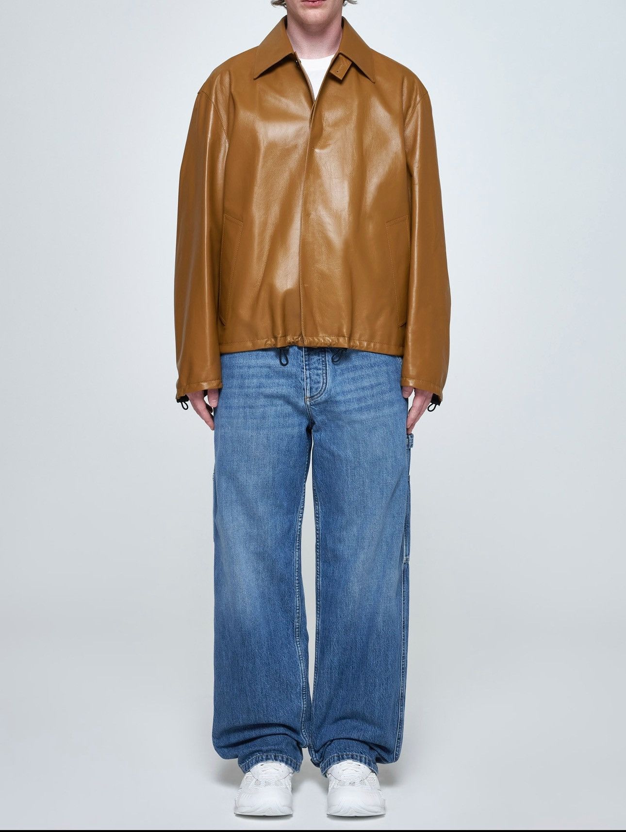 Bottega Veneta Bottega Veneta Leather Jacket Size US M / EU 48-50 / 2 - 2 Thumbnail