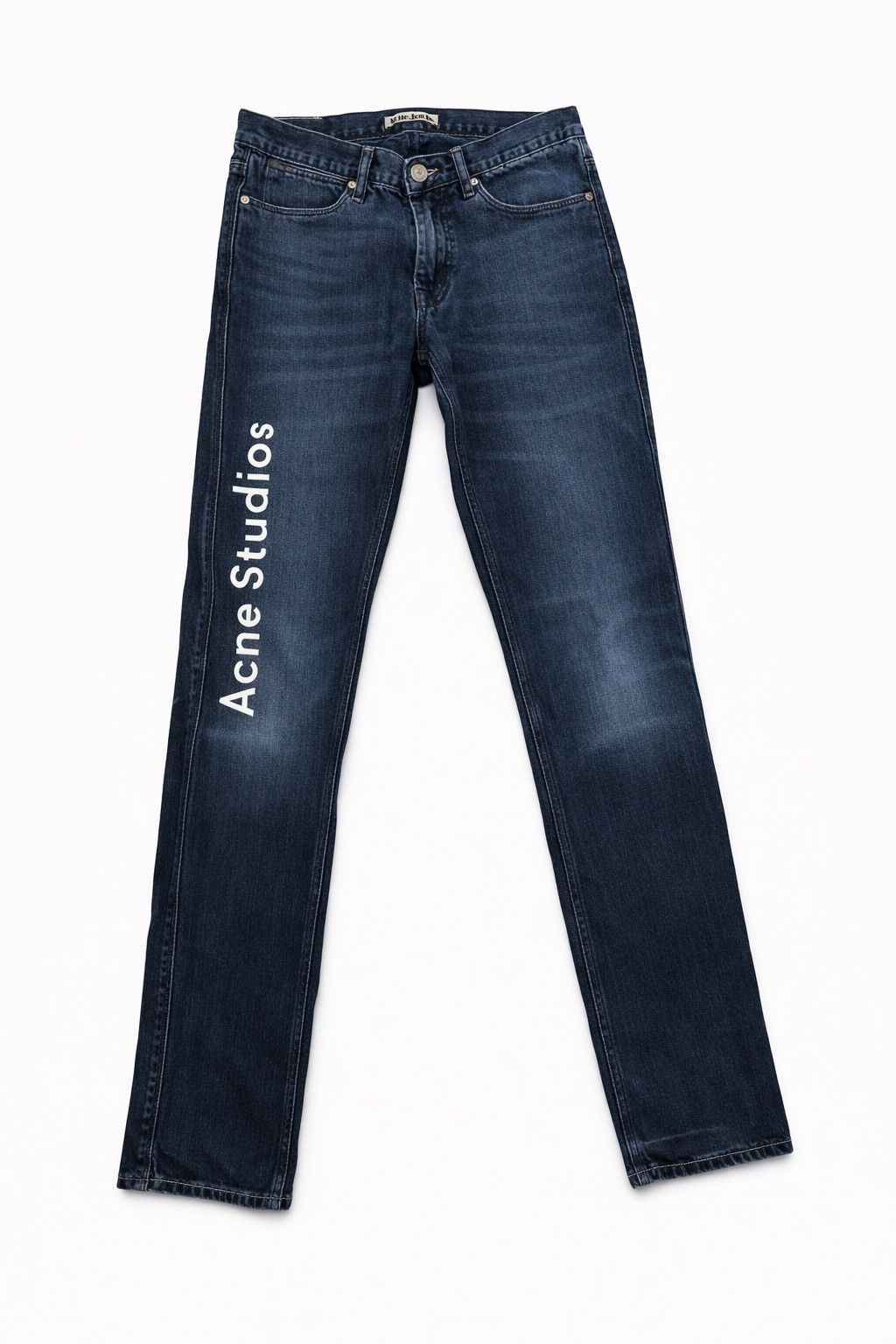 Acne Studios Acne Studios Leg Logo Jeans Size US 29 - 1 Thumbnail