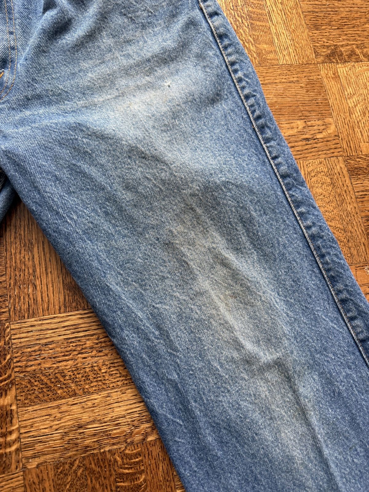 Levi's Vintage 70s Levi's Faded Leather Tab Denim Jeans Size US 32 / EU 48 - 9 Thumbnail