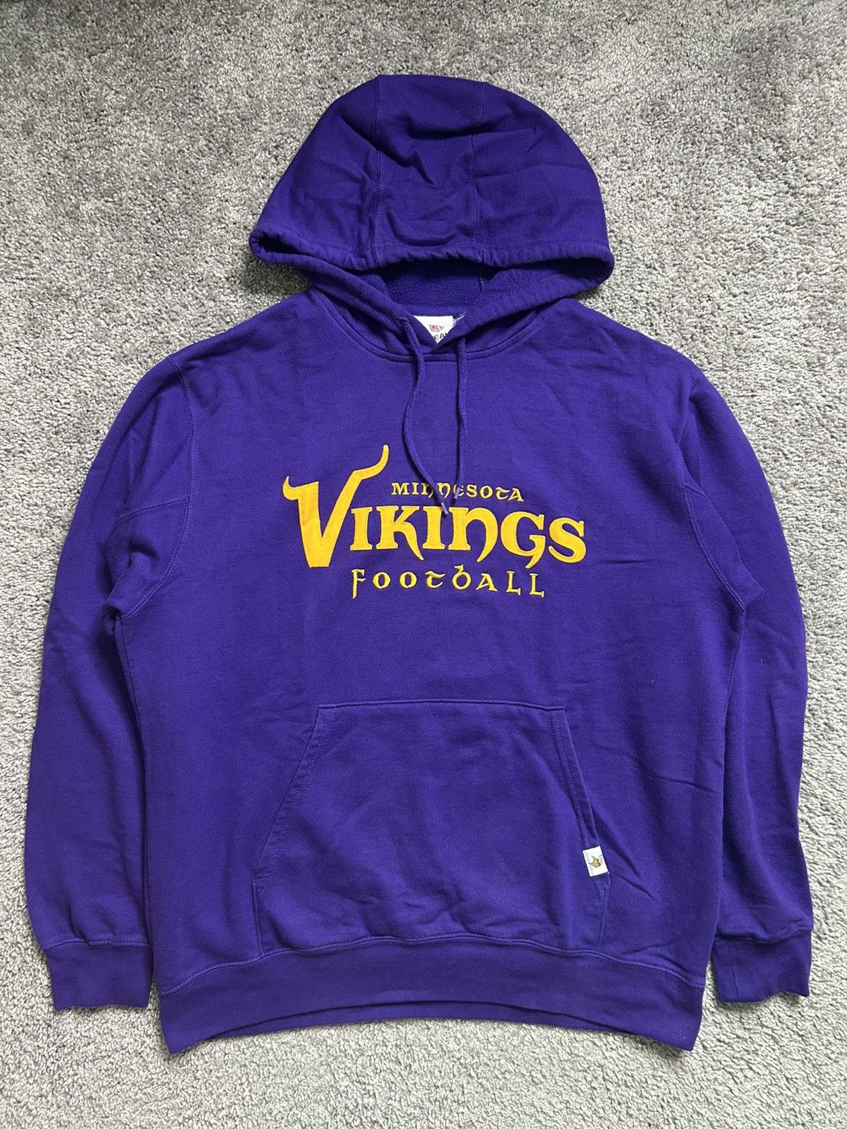 NFL Vintage Y2K Minnesota Vikings NFL Hoodie Football Size US L / EU 52-54 / 3 - 1 Thumbnail