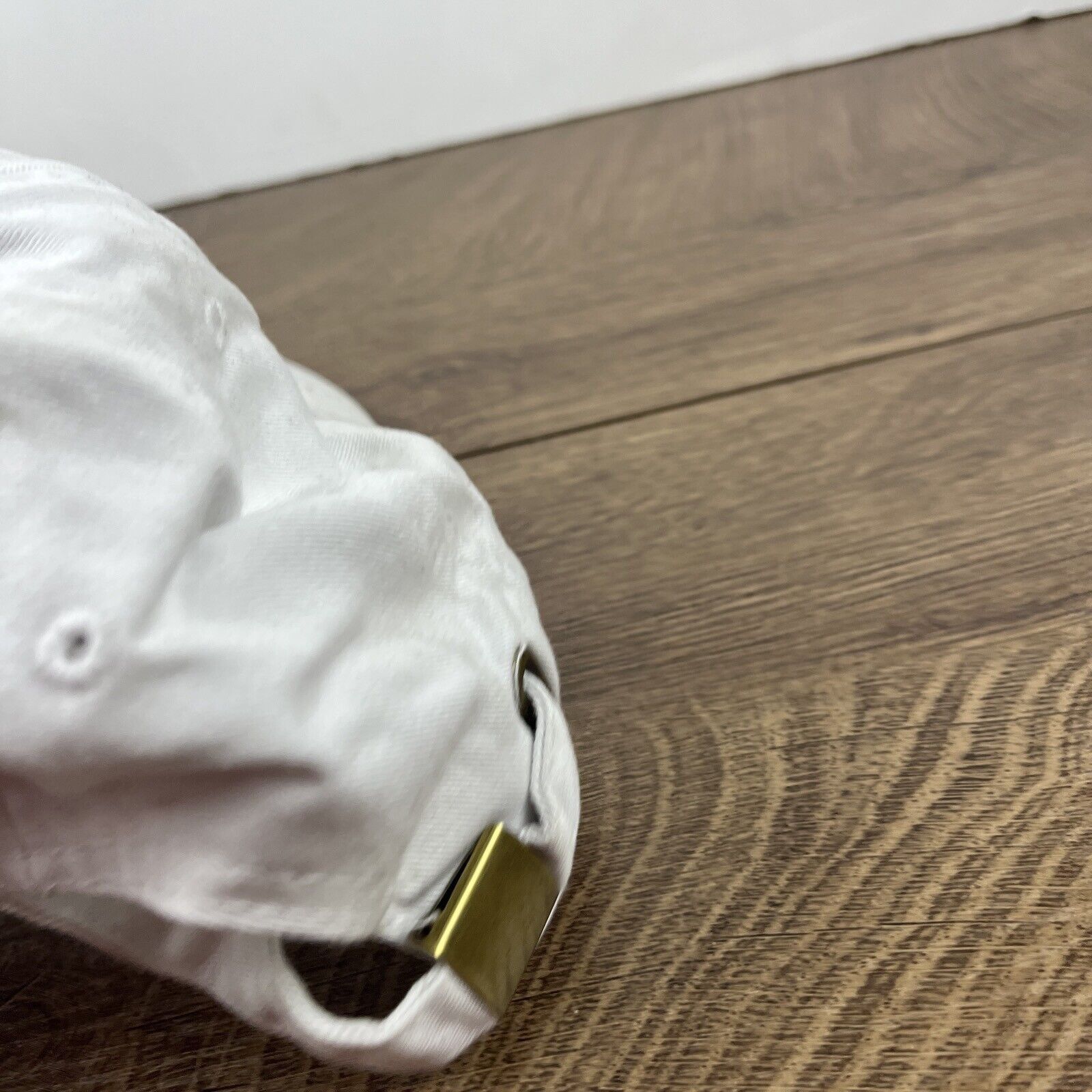 Other Plain White Baseball Hat White Hat Adjustable Adult Size Hat Size ONE SIZE - 10 Thumbnail
