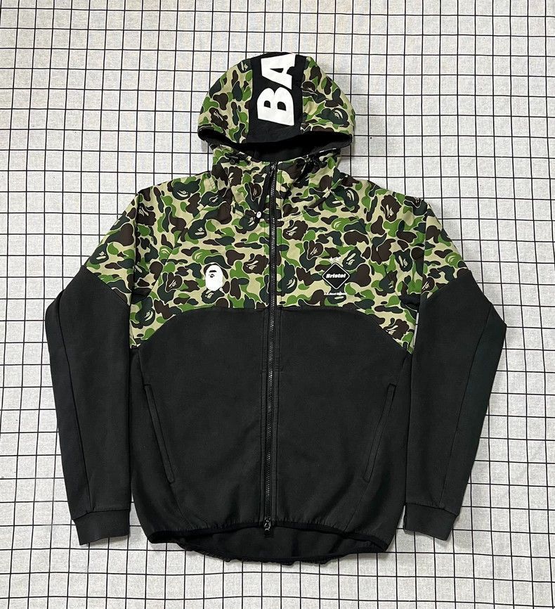 Bape × F.C.R.B × Sophnet. BAPE x FCRB Ventilation Hoodie Jacket