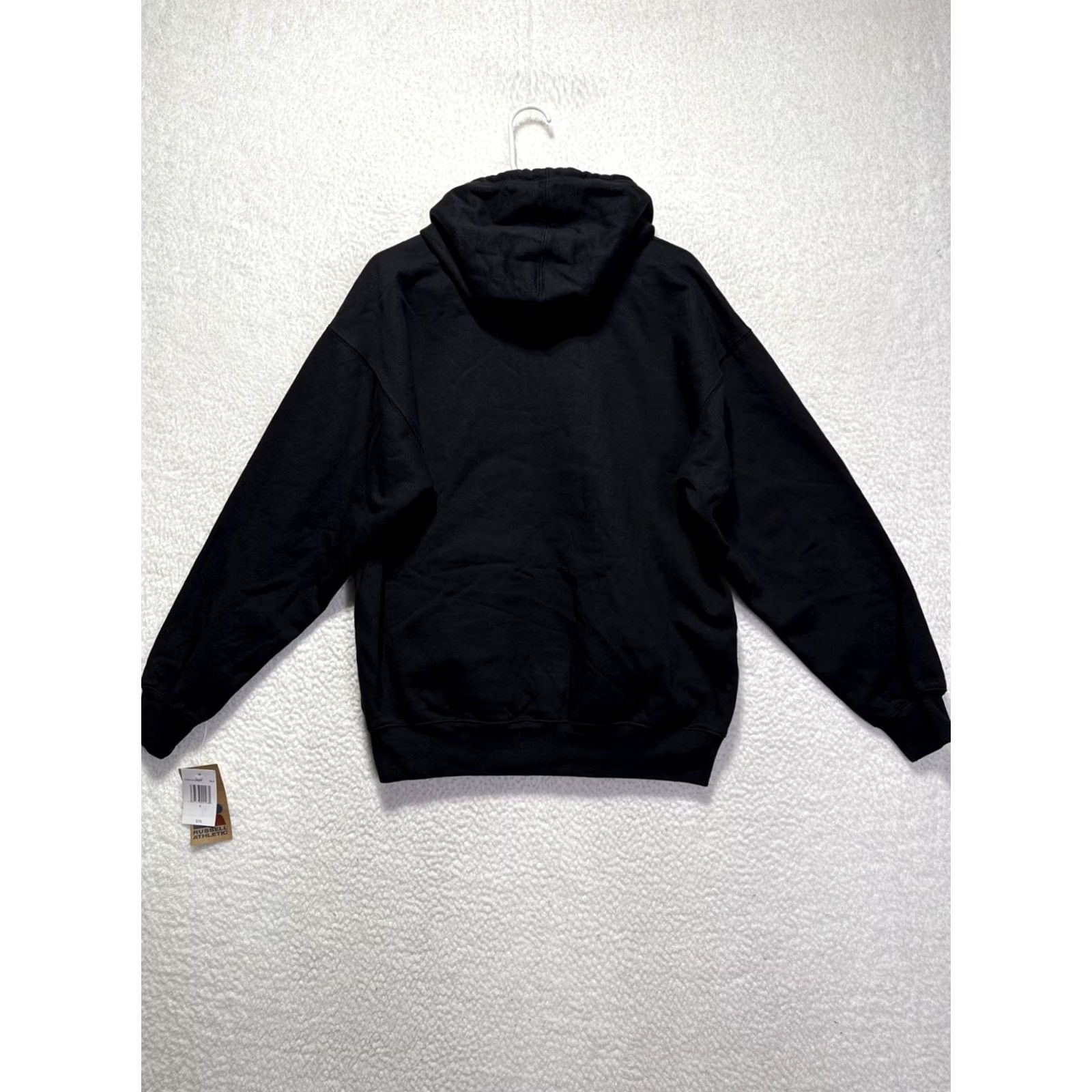 Russell Athletic VINTAGE Russell Athletic Hoodie Pullover Black Fleece Hooded Pockets Logo Drawstring Men’s Small- NEW WITH TAGS Size US S / EU 44-46 / 1 - 5 Thumbnail