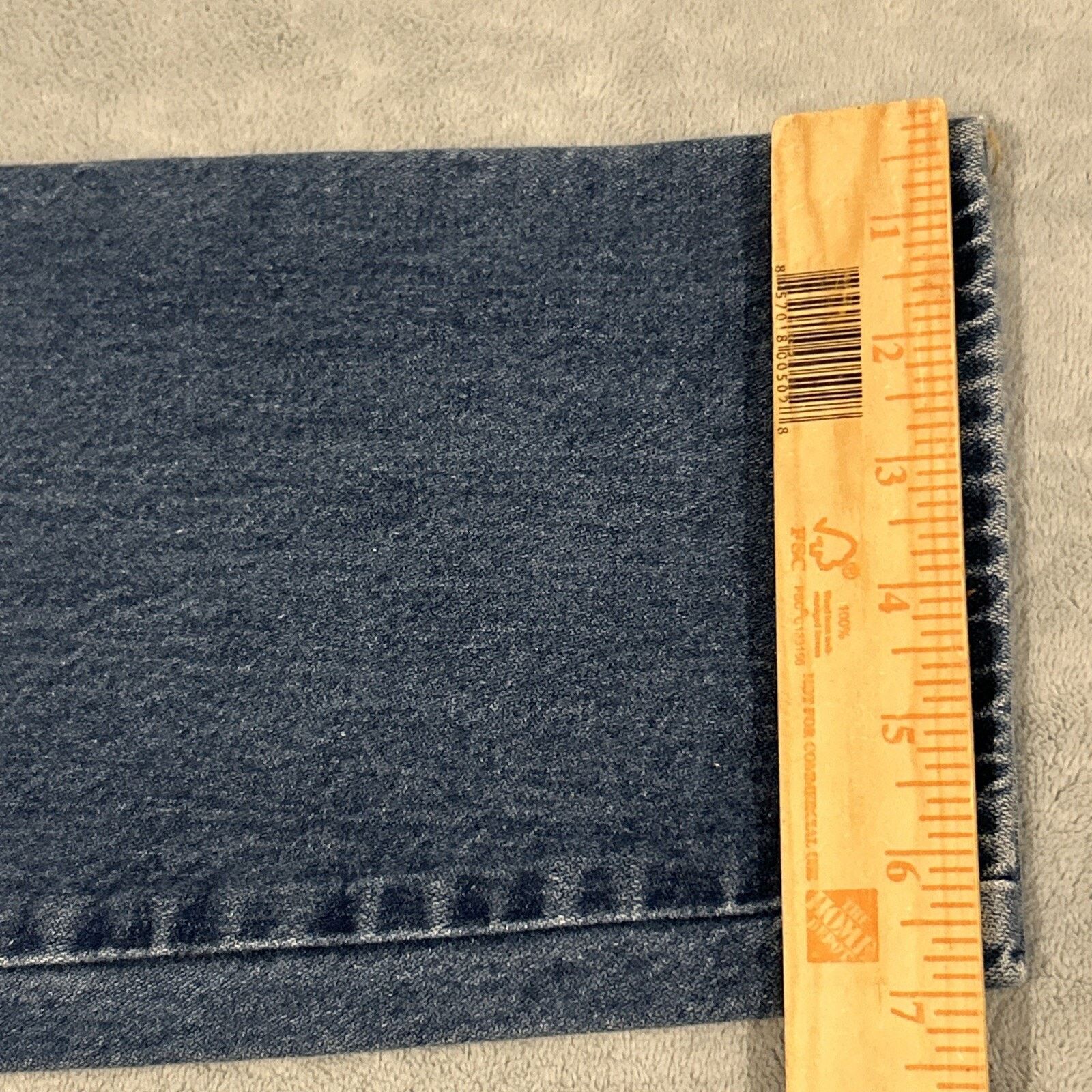 Wrangler Wrangler USA Made Straight Jeans Womens 13 31x34 12MWZG Size 31" - 13 Thumbnail