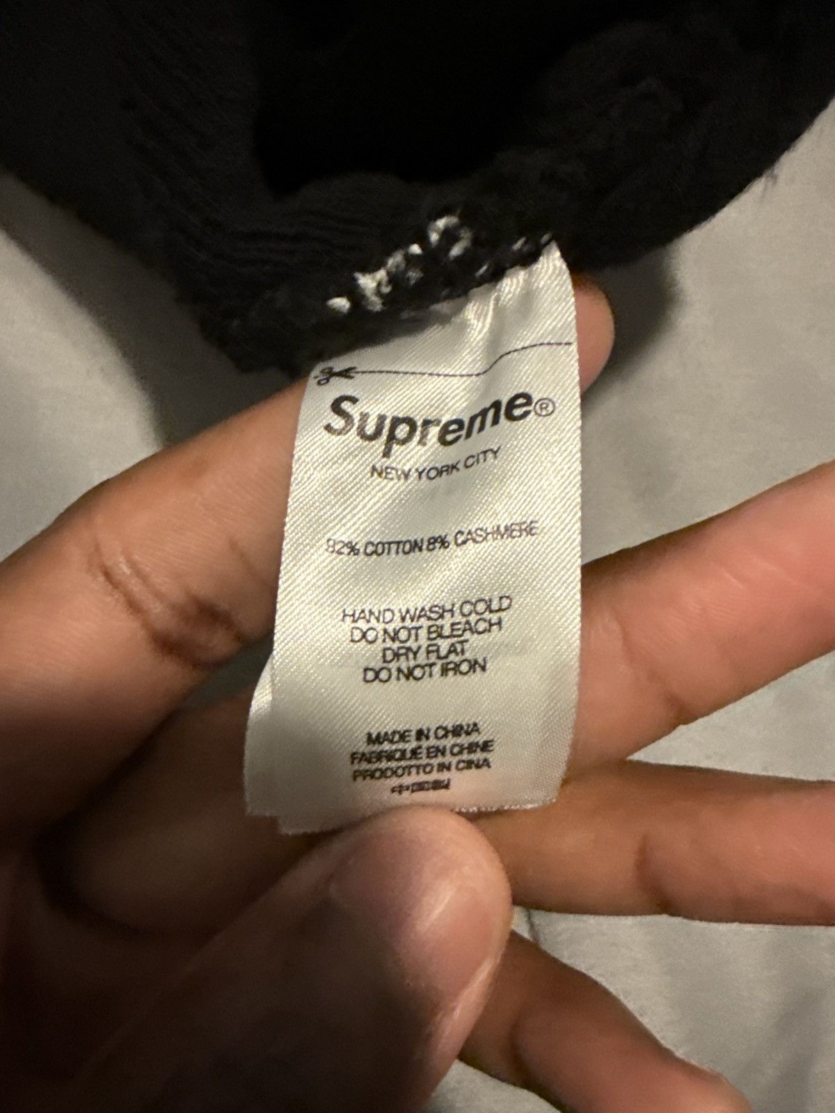 Supreme Black supreme Size ONE SIZE - 6 Thumbnail