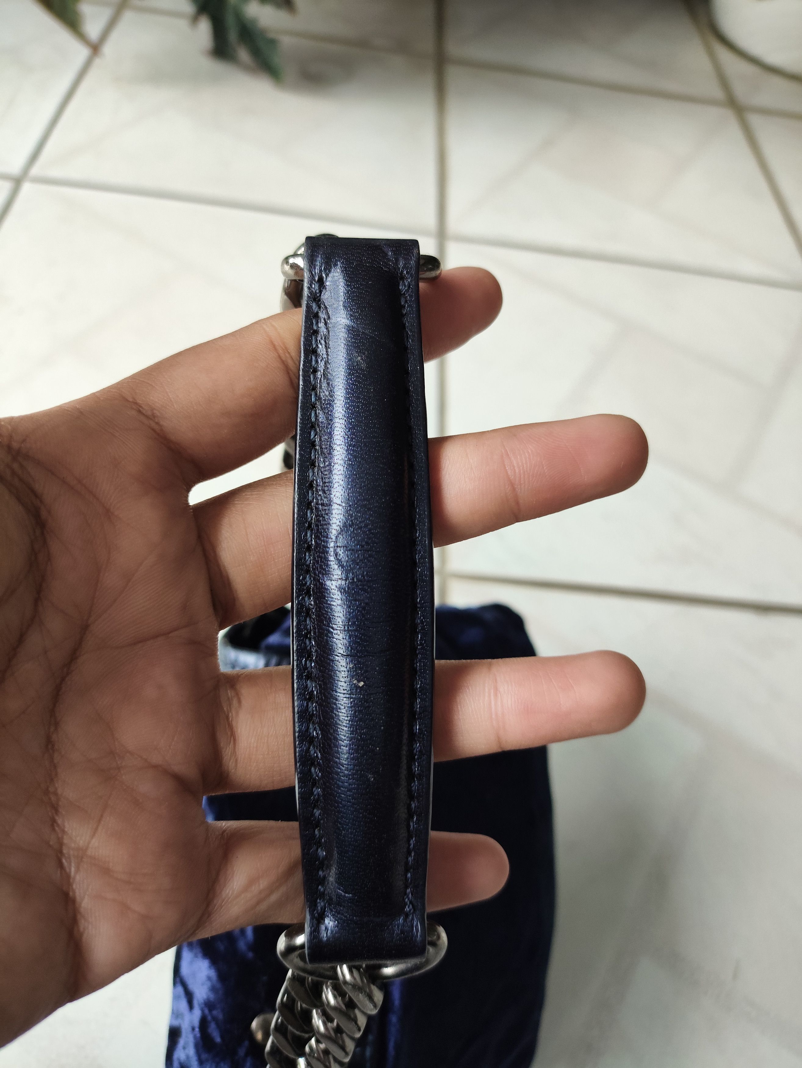 Other Rounge & Lounge Velvet mix Leather Size ONE SIZE - 6 Thumbnail