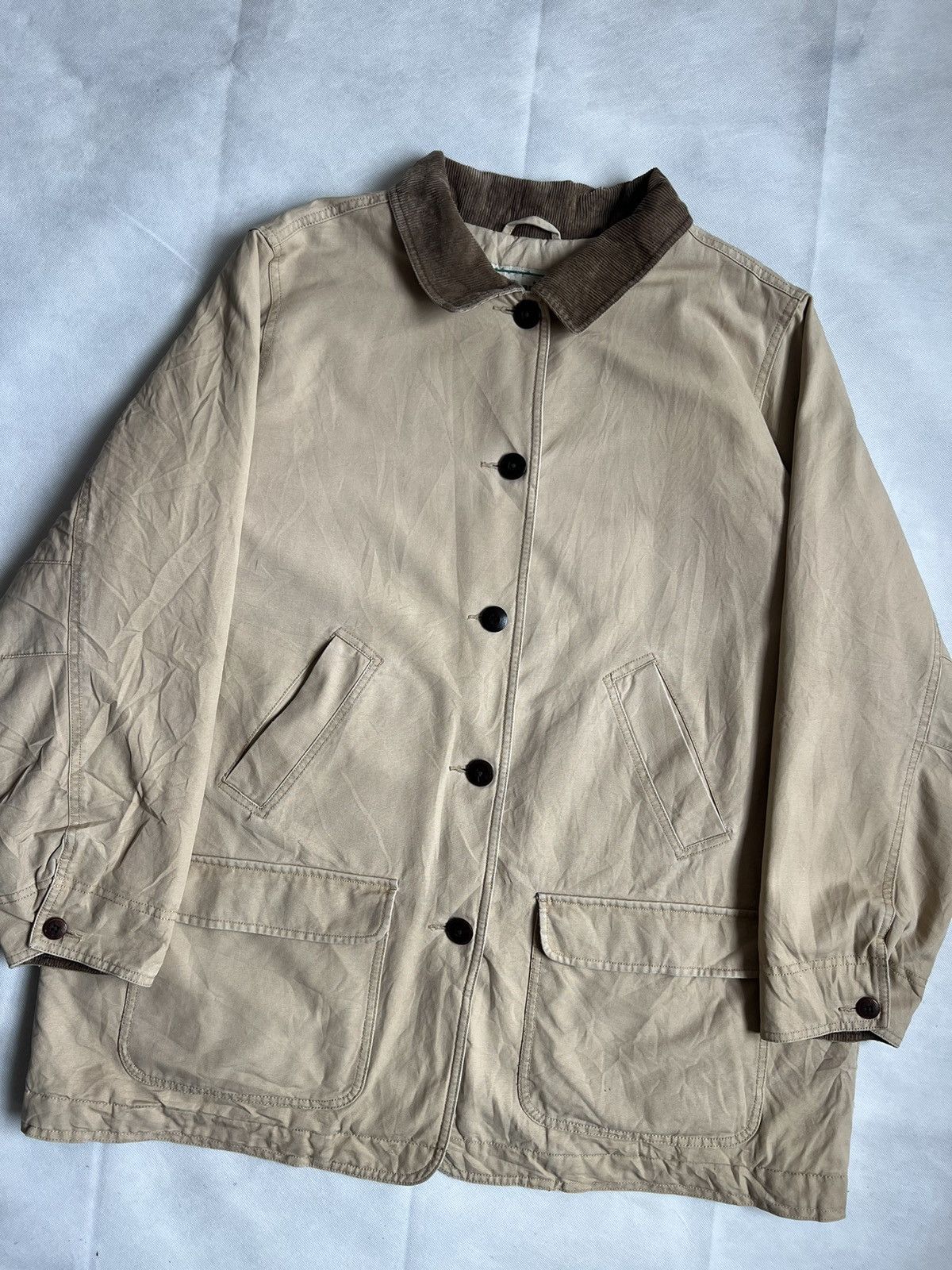 L.L. Bean L.L. Bean Work Barn Corduroy Field Chore Jacket Size XL / US 12-14 / IT 48-50 - 11 Thumbnail