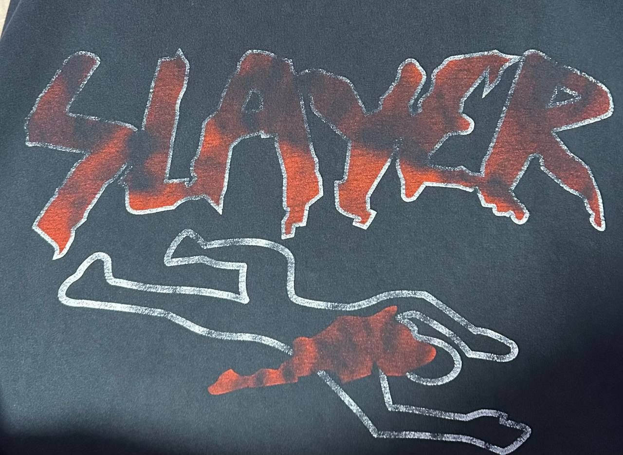 Other Slayer Band t Shirt God hates us all tour 2000s metal tee Size US XL / EU 56 / 4 - 3 Thumbnail