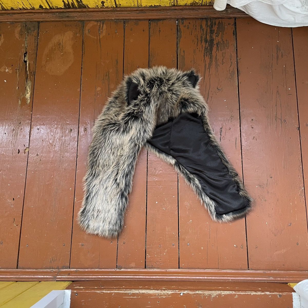 Vintage Vintage 90s Alt Ushanka Fuzzy Trapper Fur Winter Hat Size ONE SIZE - 2 Thumbnail