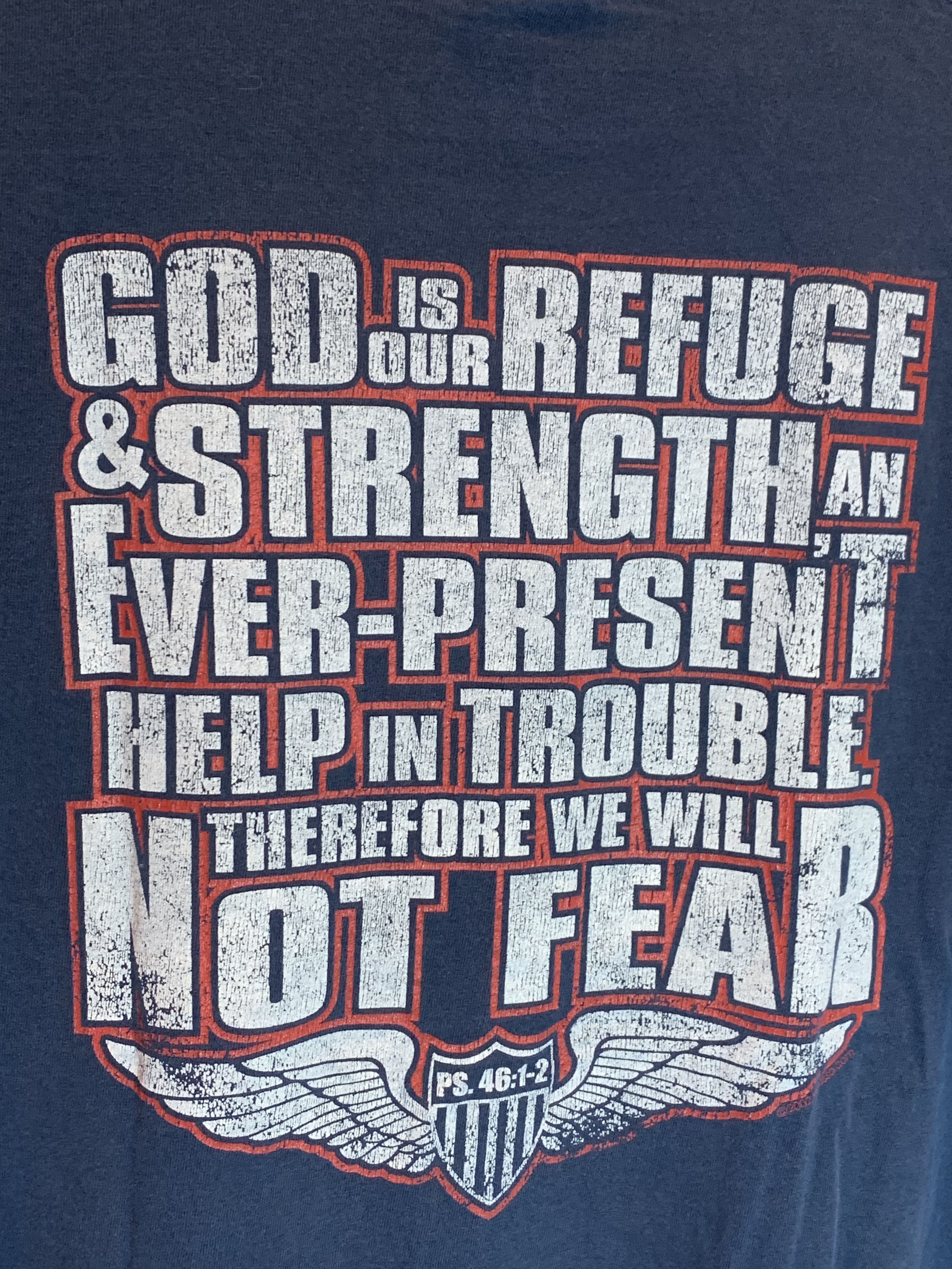 Vintage RARE Vintage Jesus Homeland Security Christian Kerusso Shirt Size US L / EU 52-54 / 3 - 4 Thumbnail